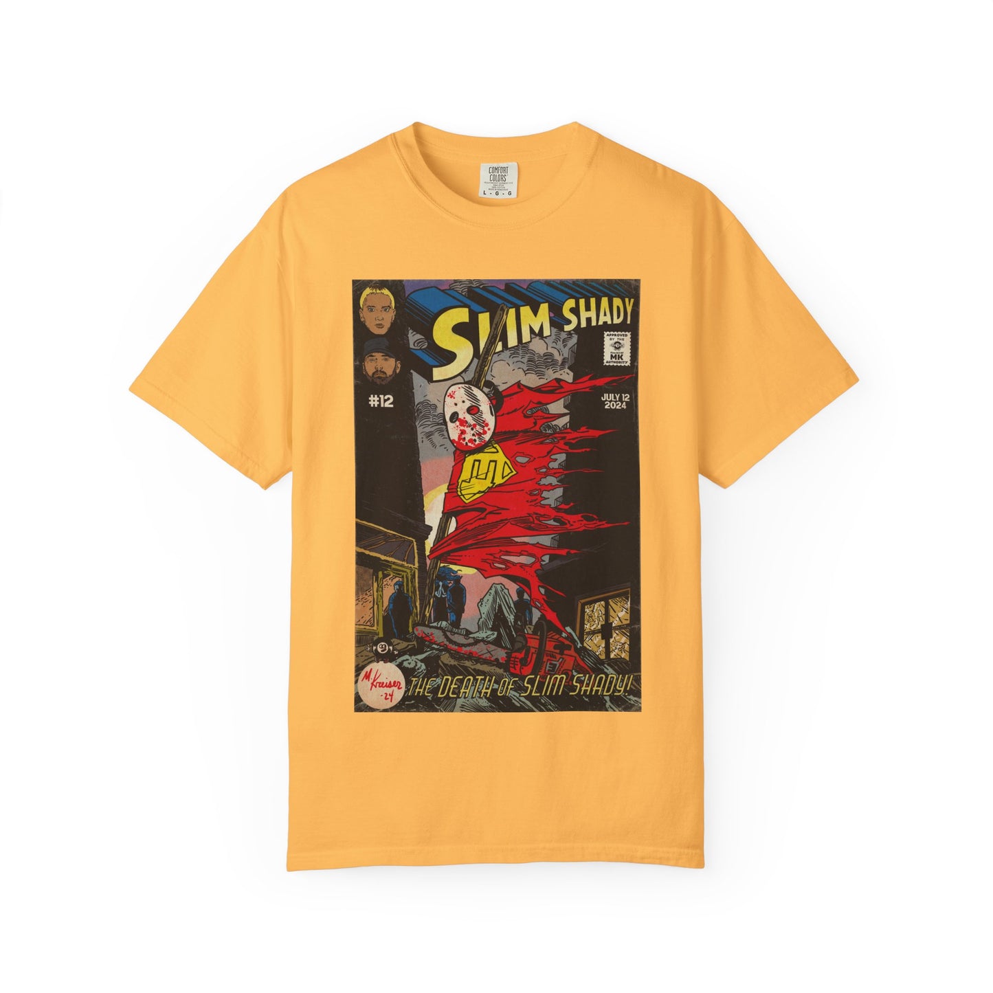 Eminem - Death of Slim Shady - Unisex Comfort Colors T-shirt