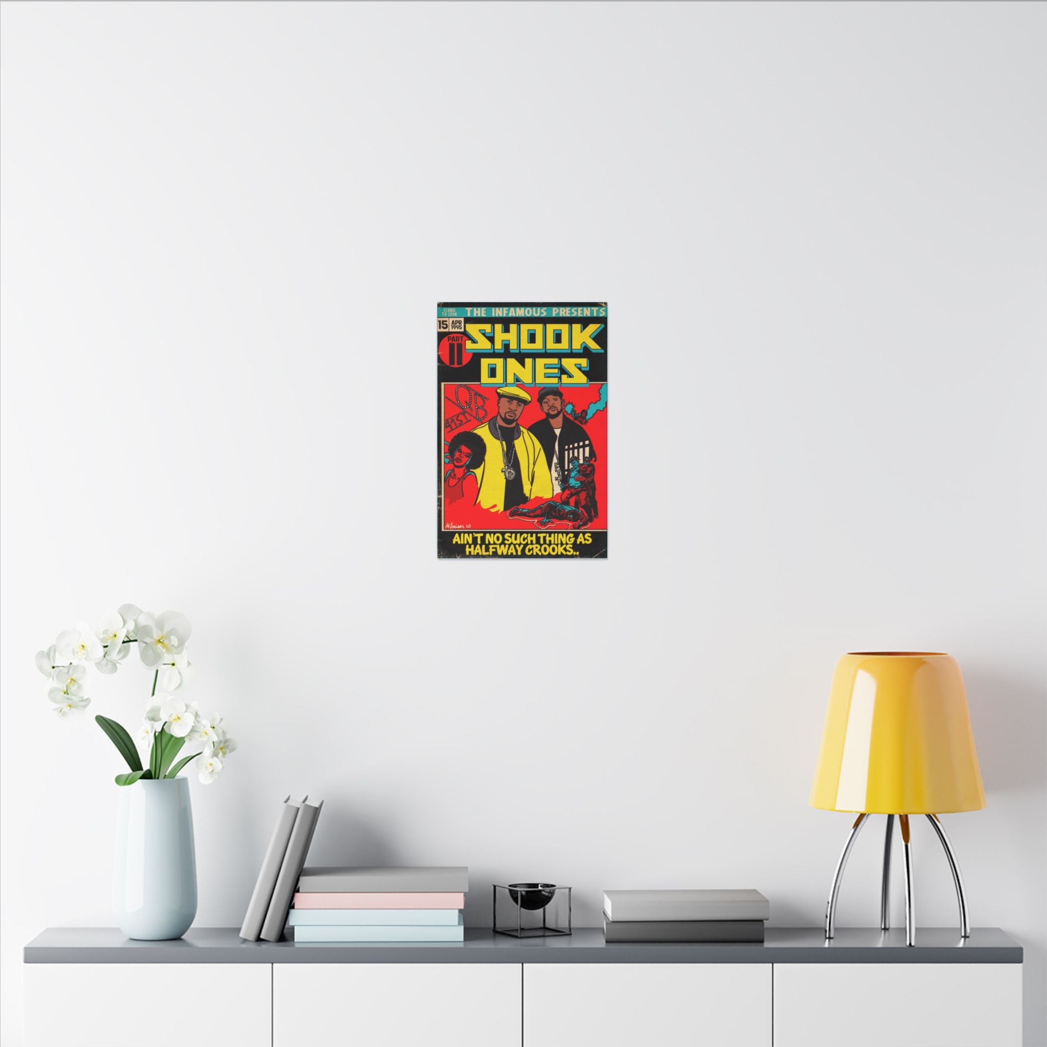 Shook Ones 2 - Matte Canvas, Stretched, 0.75" (Multi-Size)