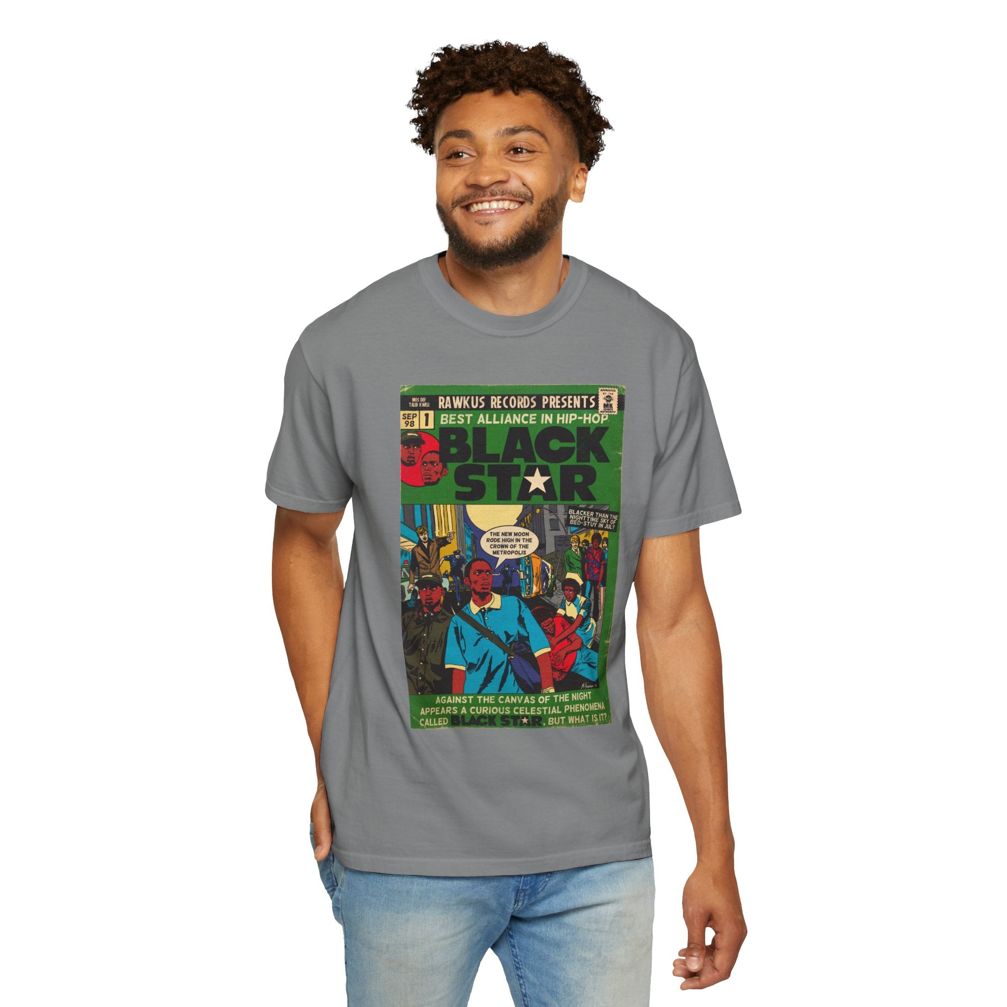 Black Star - Unisex Comfort Colors T-shirt