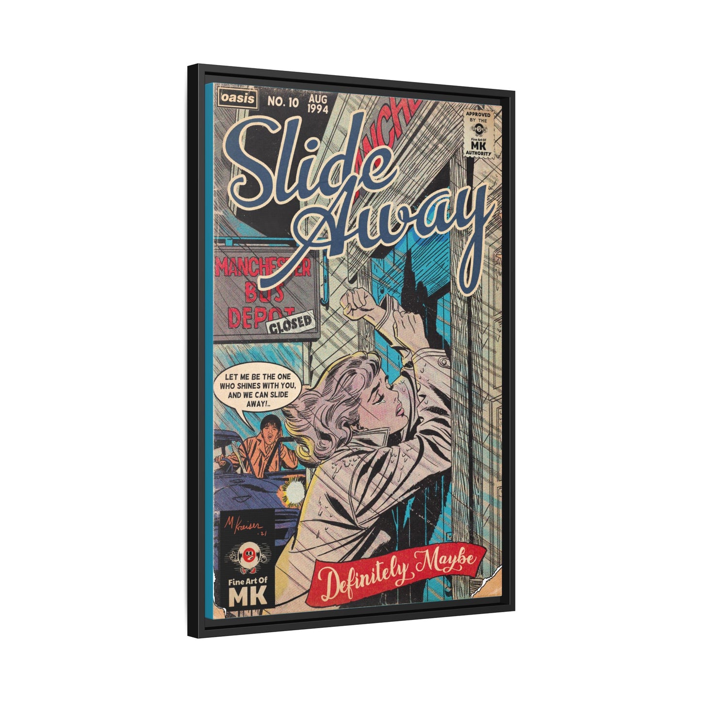 Oasis - Slide Away - Gallery Canvas Wraps, Vertical Frame