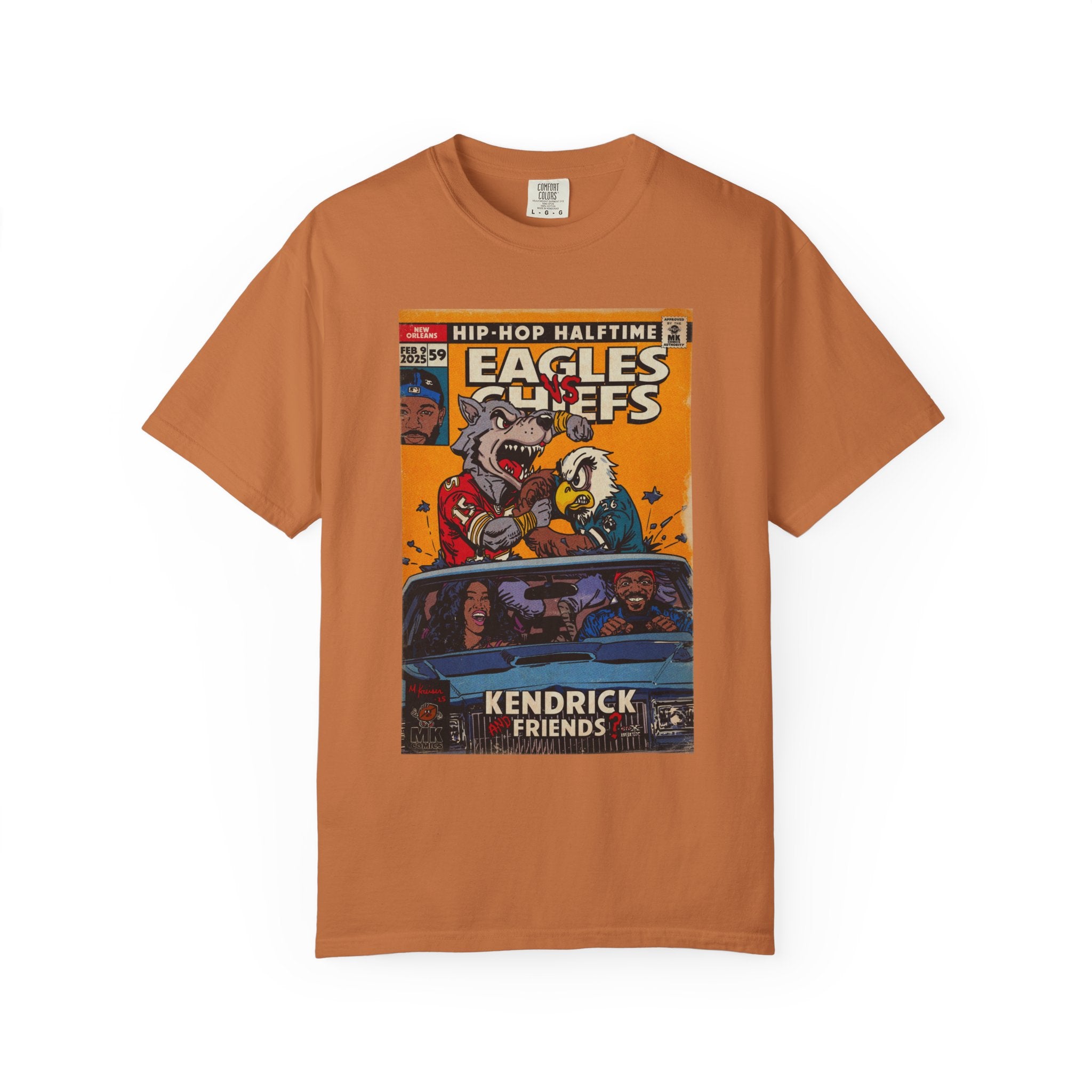 2025 Halftime - Eagles vs Chiefs -  Unisex Comfort Colors T-shirt