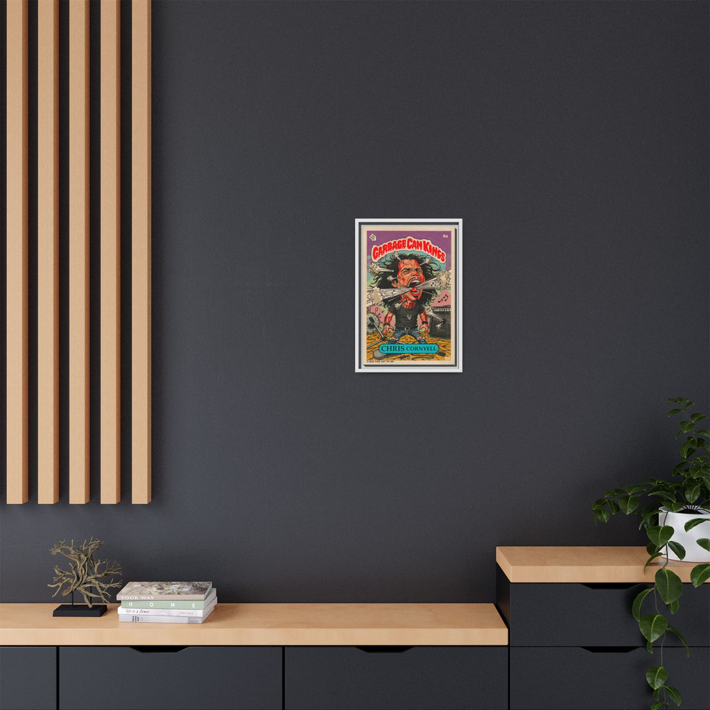 Chris Cornyell - Matte Canvas, Framed (Multi-color)