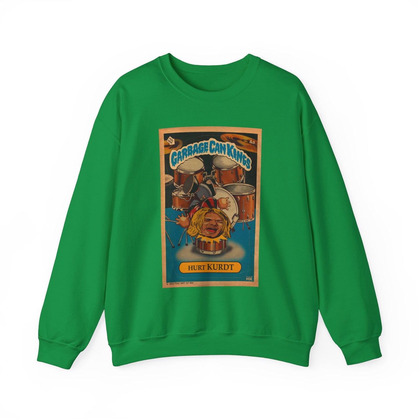 Hurt KURDT - Garbage Can Kings - Nirvana - Unisex Heavy Blend™ Crewneck Sweatshirt