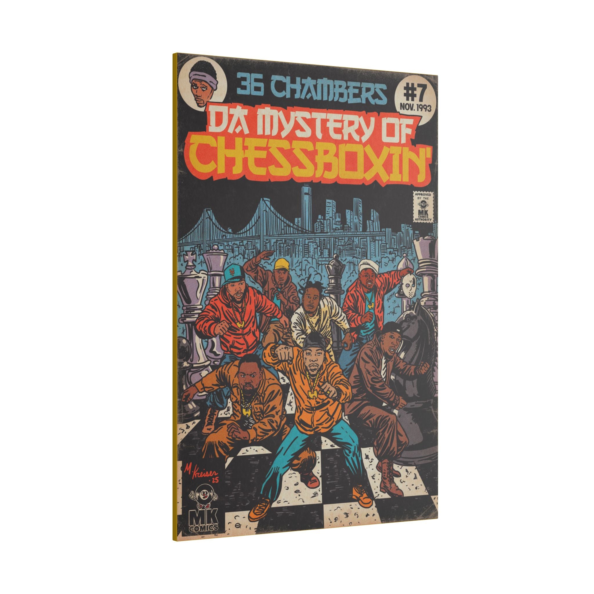 Da Mystery of Chessboxin - Matte Canvas, Stretched, 0.75" (Multi-Size)
