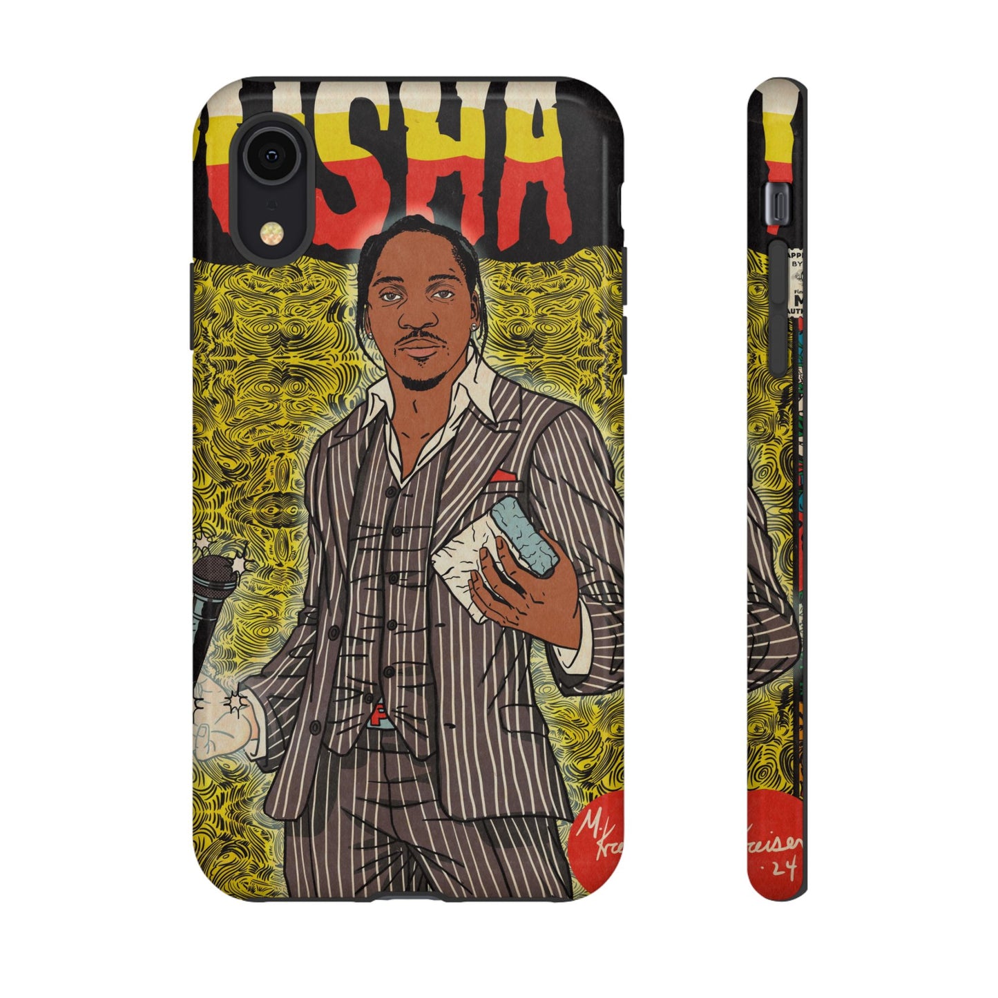 Pusha T - Comic Book Art - Tough Phone Cases