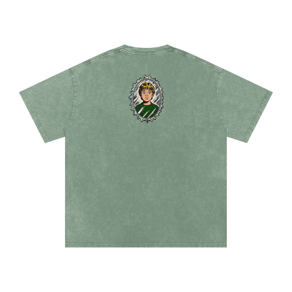 Tommy - Snow Washed Oversized Cotton T-Shirt