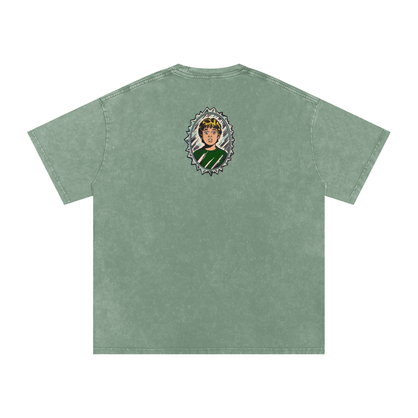 Tommy - Snow Washed Oversized Cotton T-Shirt