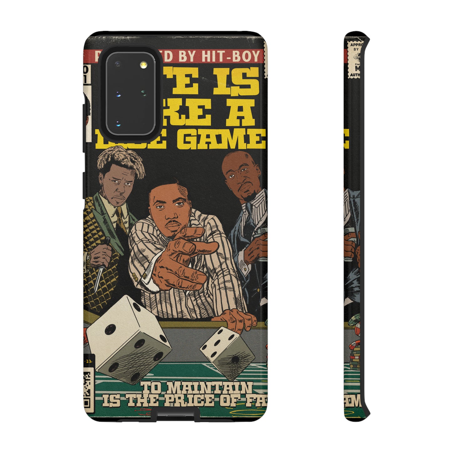 Nas, Cordae, & Freddie, Life Is Like A Dice Game - Tough Phone Cases