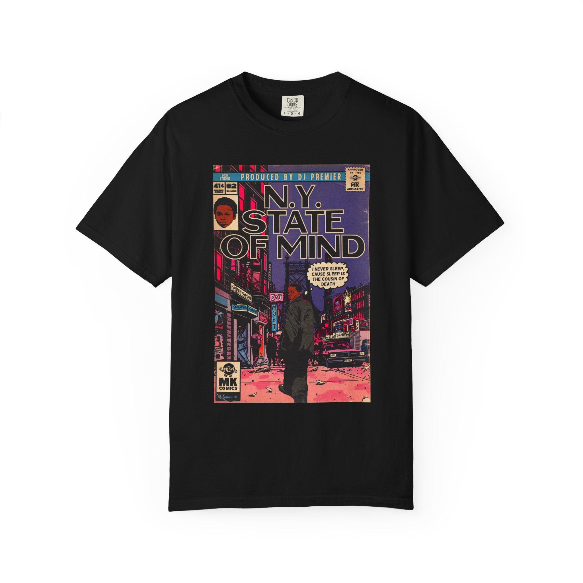 NY State of Mind - Unisex Comfort Colors T-shirt