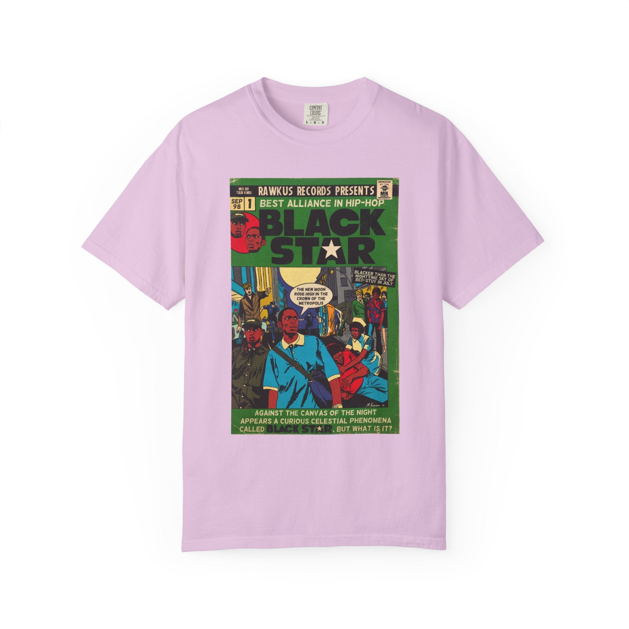 Black Star - Unisex Comfort Colors T-shirt