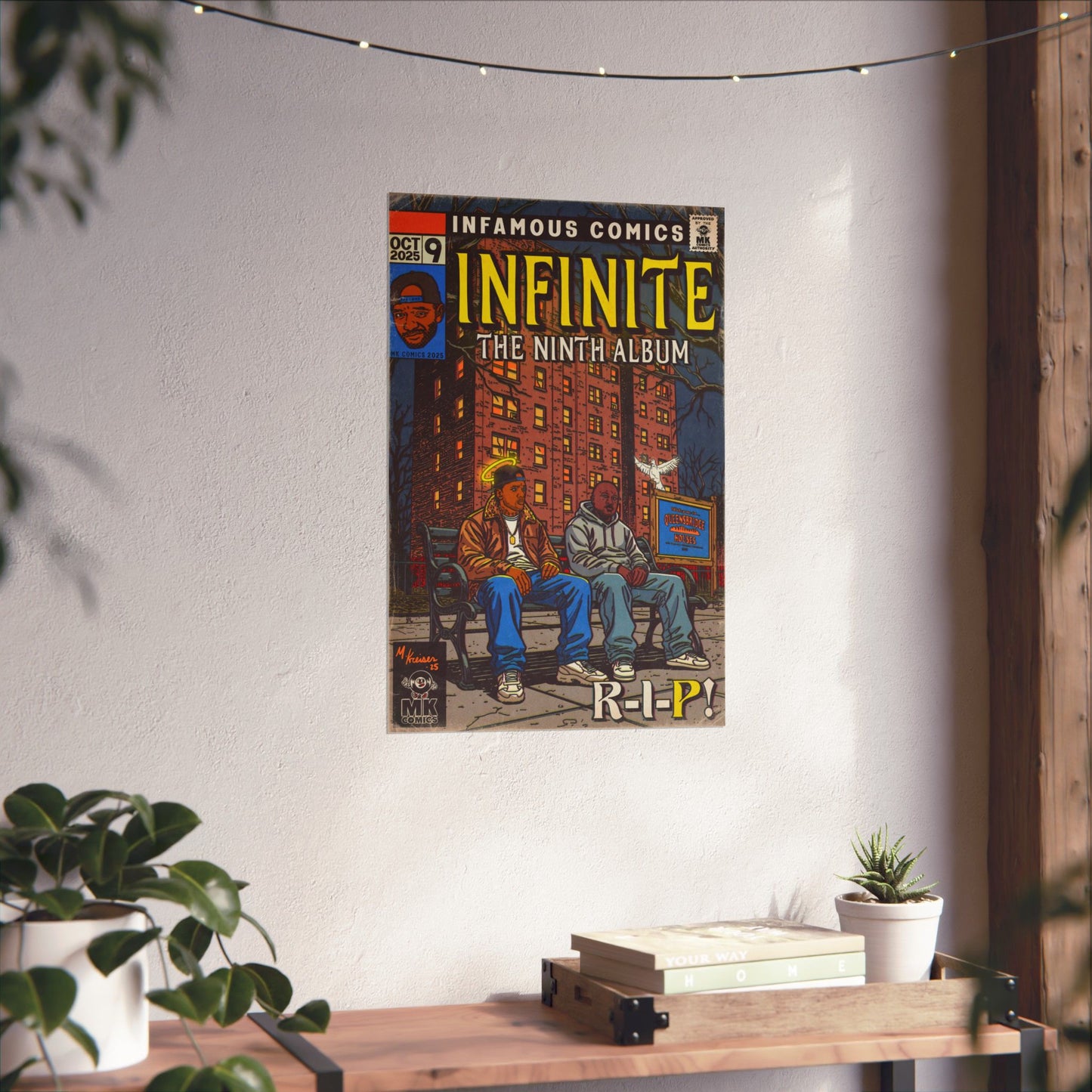 Infinite - Comic Book Art - Matte Vertical Posters