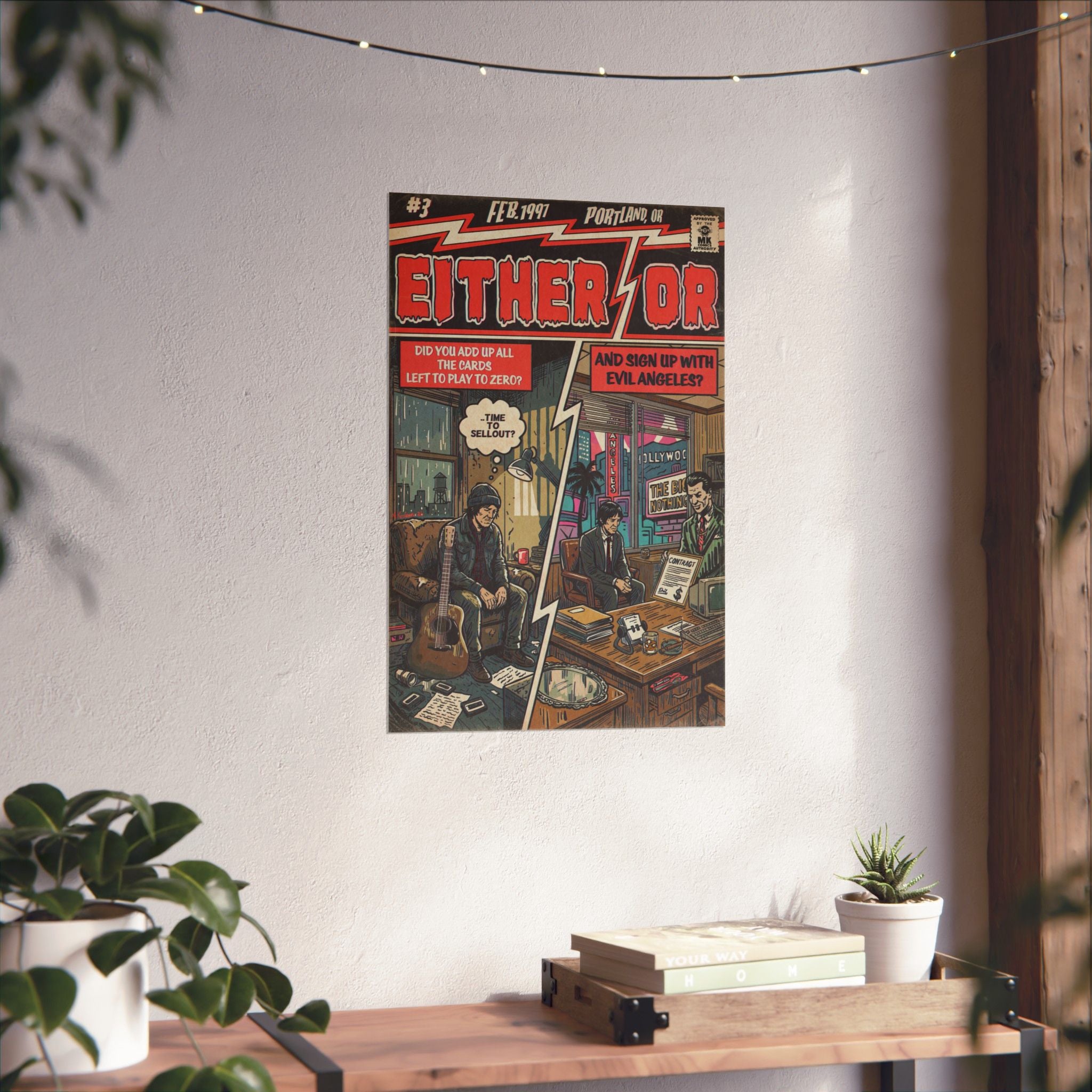 Either/Or - Matte Vertical Posters