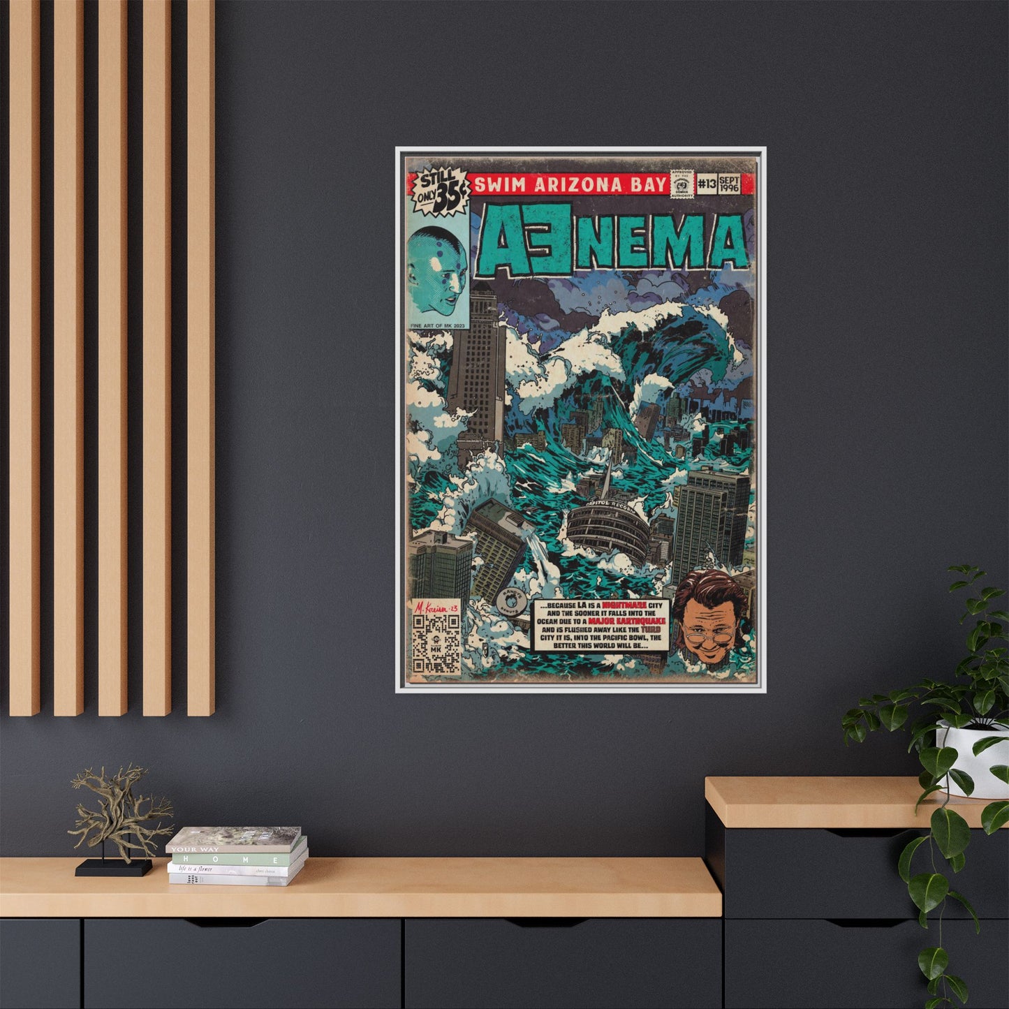 Tool - Aenema - Gallery Canvas Wraps, Vertical Frame