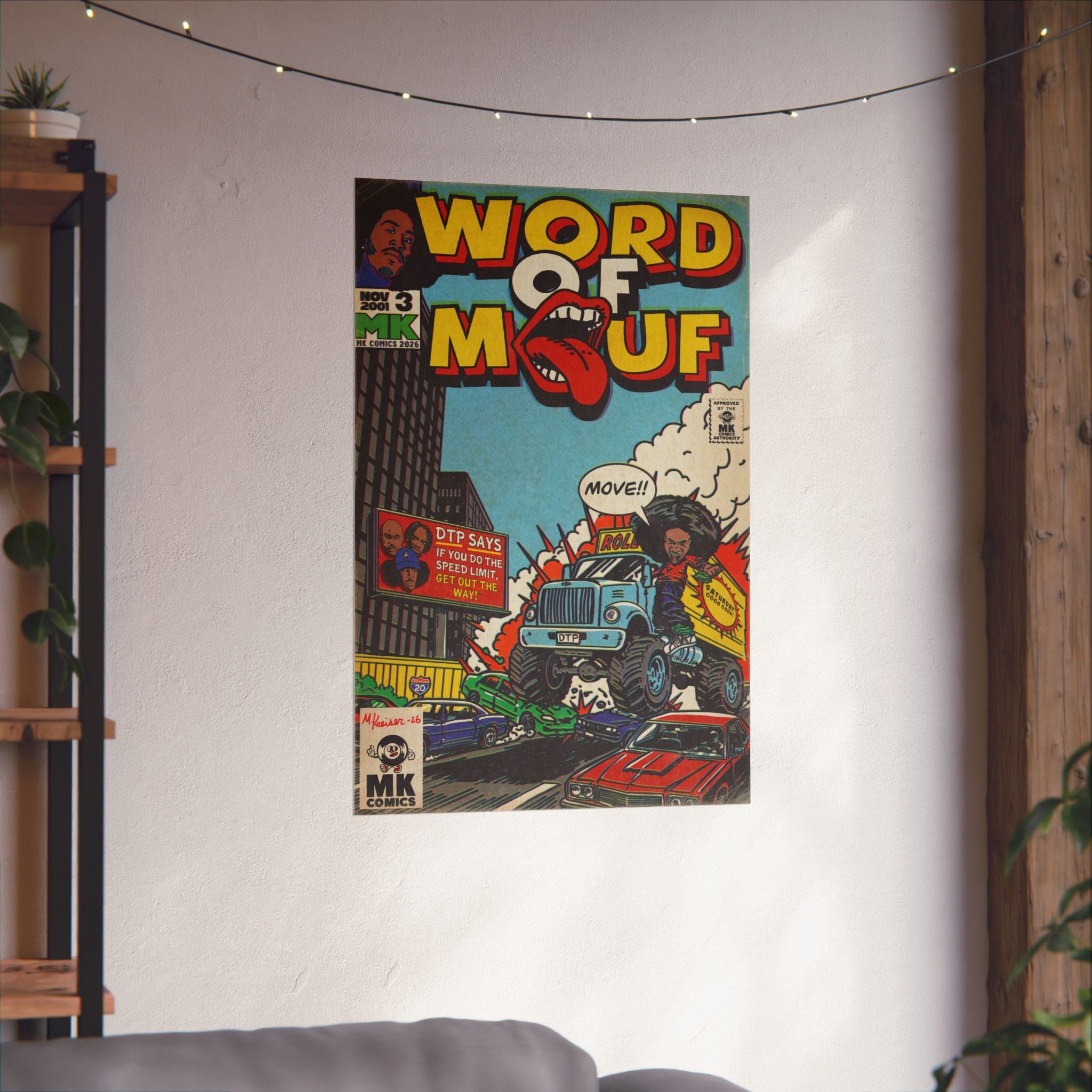Word of Mouf - Matte Vertical Posters