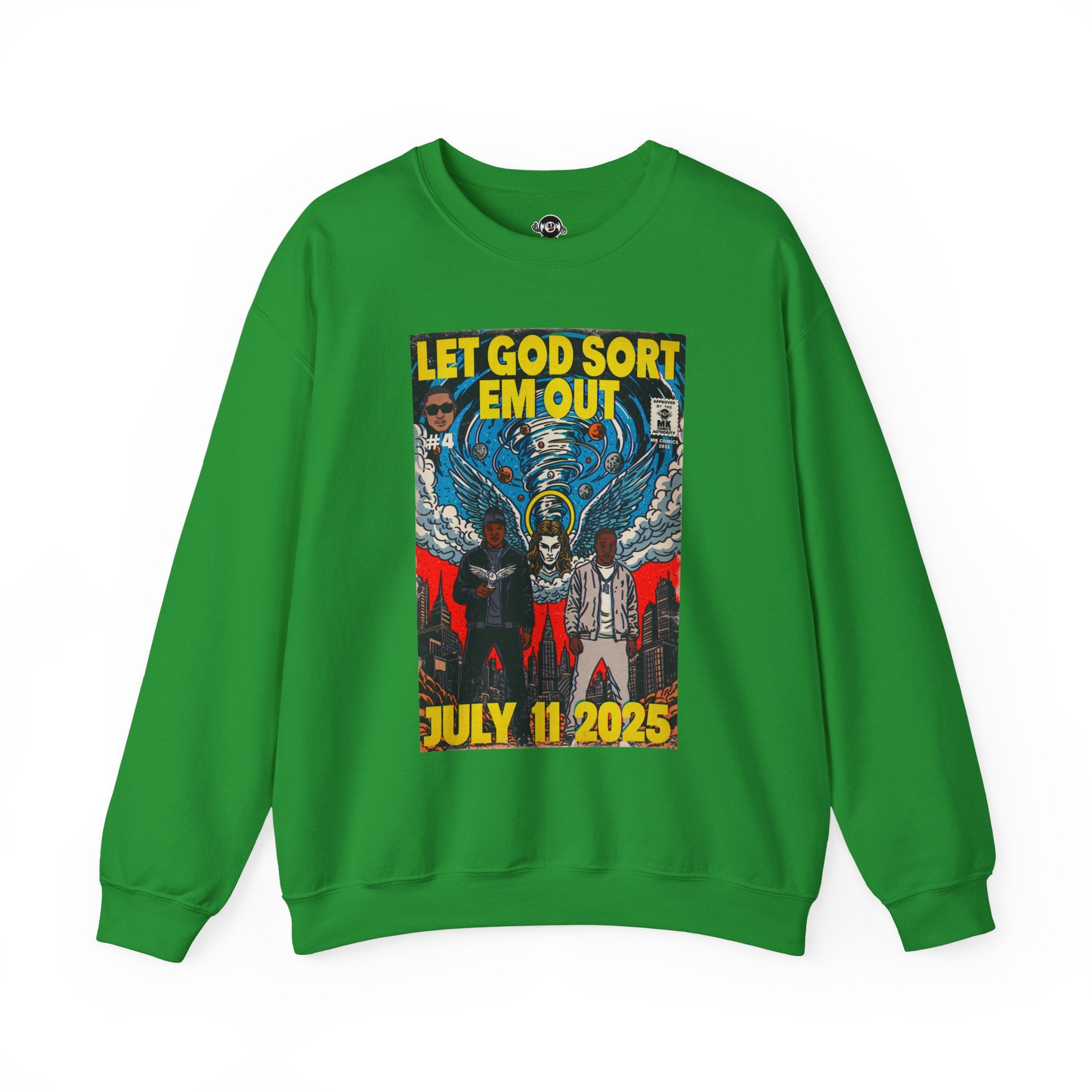 Let God Sort Em Out - Unisex Heavy Blend™ Crewneck Sweatshirt