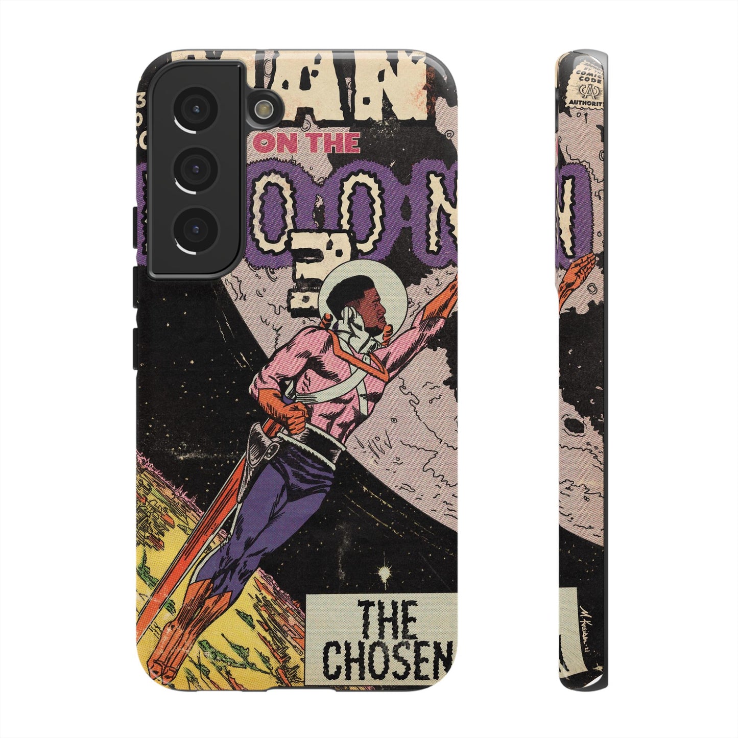 Man on the Moon 3 - Tough Phone Cases