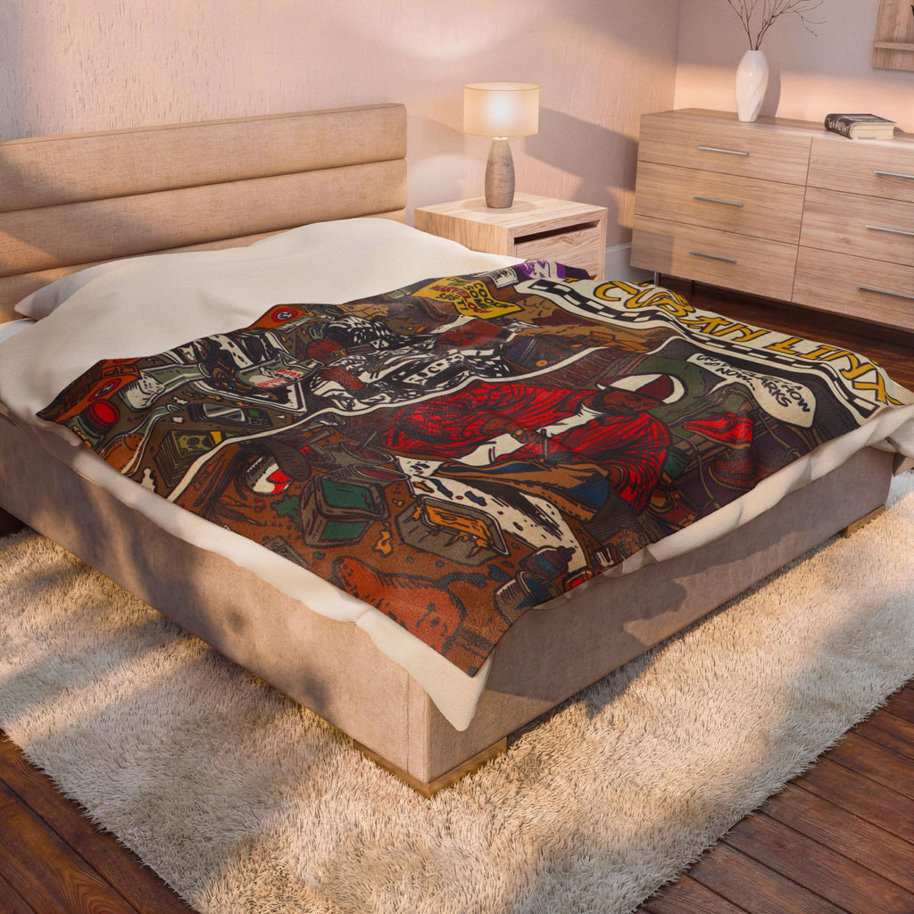 Only Built 4 Cuban Linx - Velveteen Plush Blanket