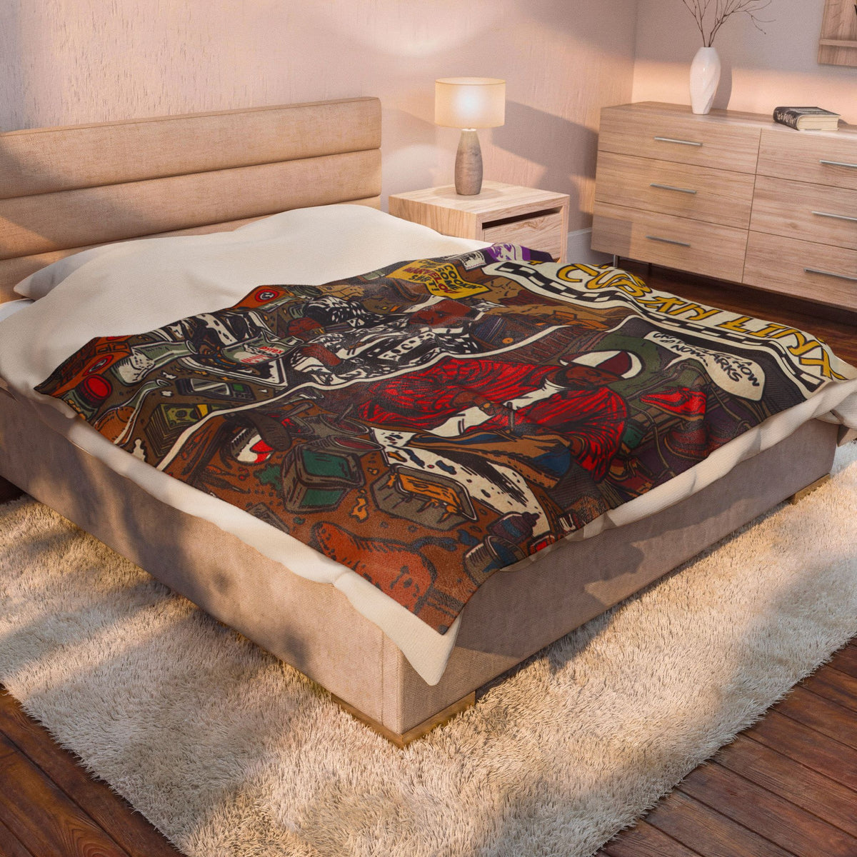 Only Built 4 Cuban Linx - Velveteen Plush Blanket