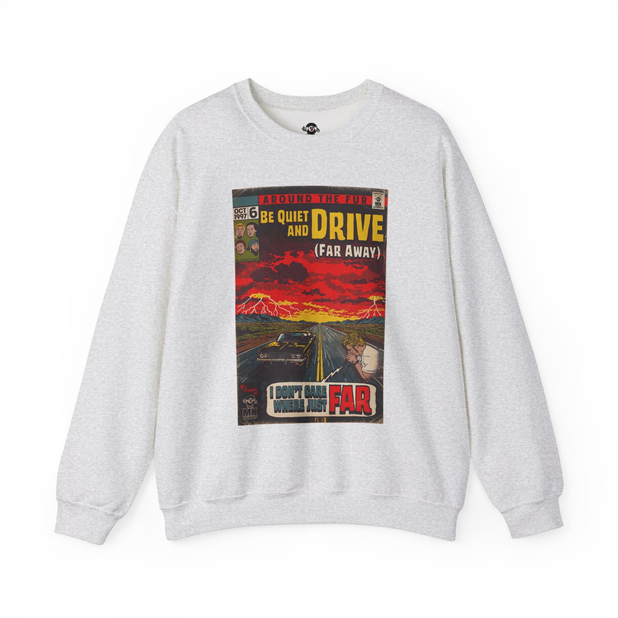 Be Quiet and Drive - Unisex Heavy Blend™ Crewneck Sweatshirt