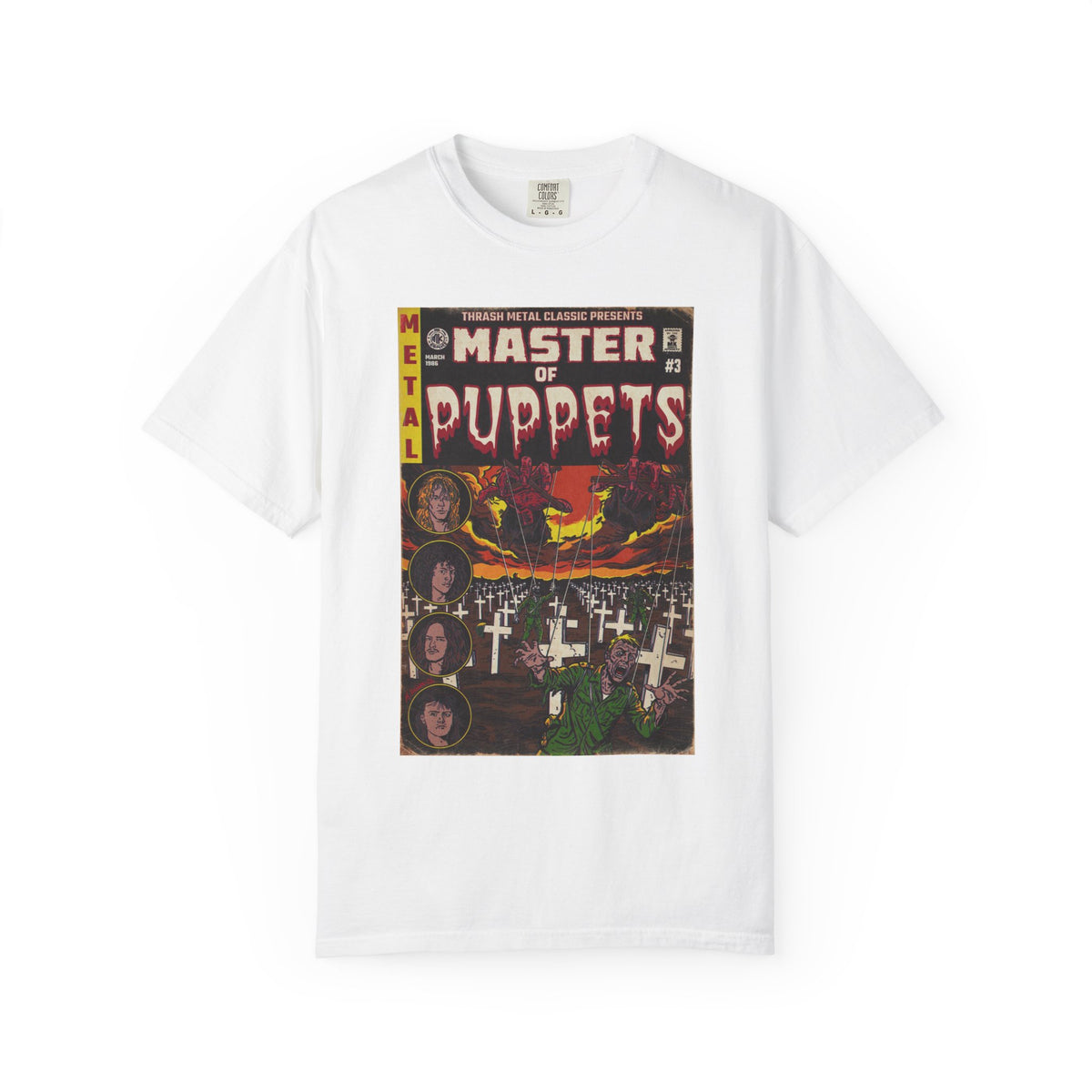 Master of Puppets - Unisex Garment-Dyed T-shirt