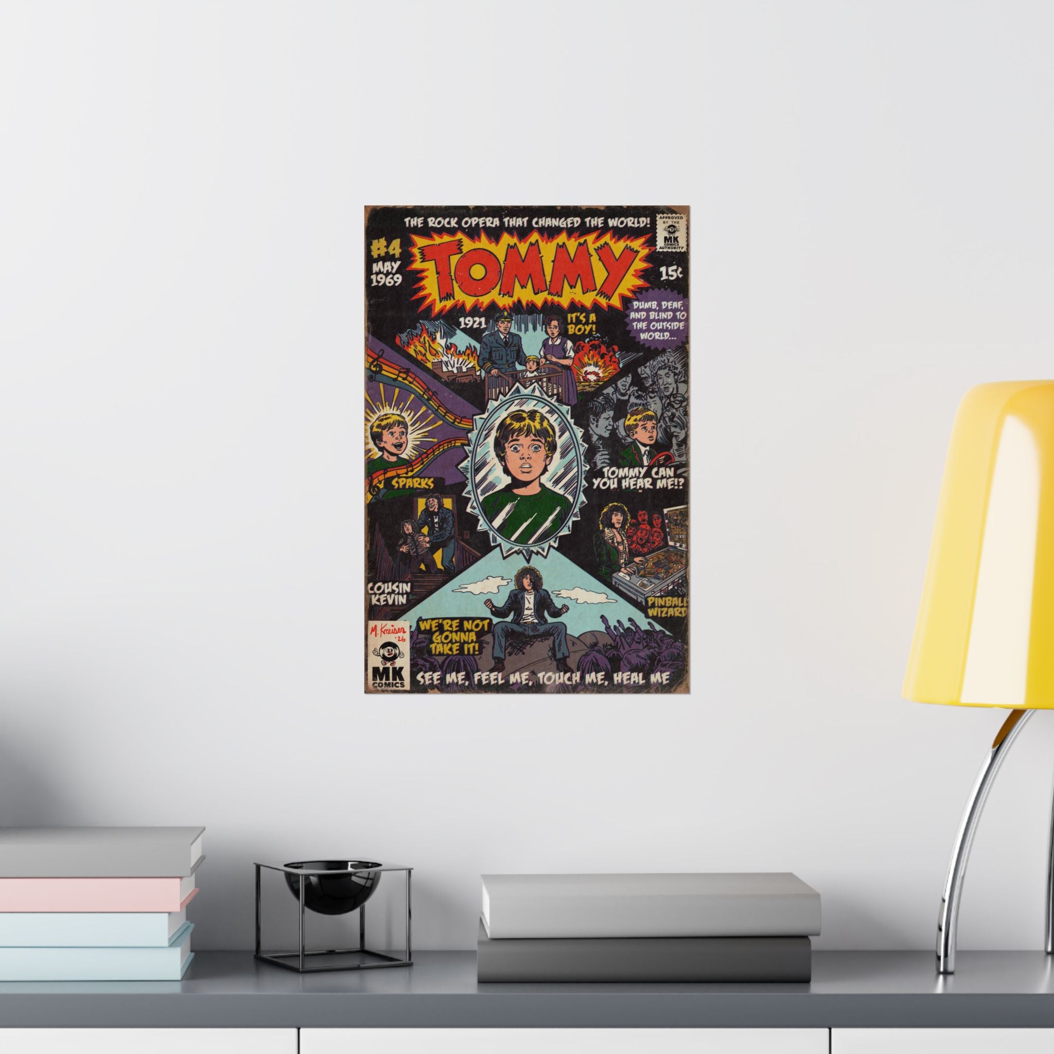 Tommy - Matte Vertical Posters