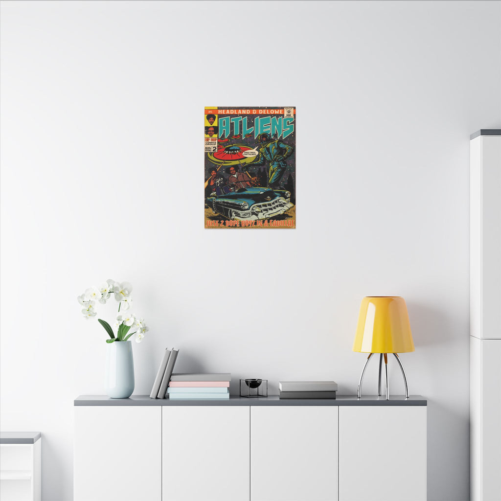 ATLiens - 2 Dope Boyz in a Cadillac - Matte Canvas, Stretched, 0.75" (Multi-Size)