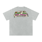 3 Feet High & Rising - Snow Washed Oversized Cotton T-Shirt