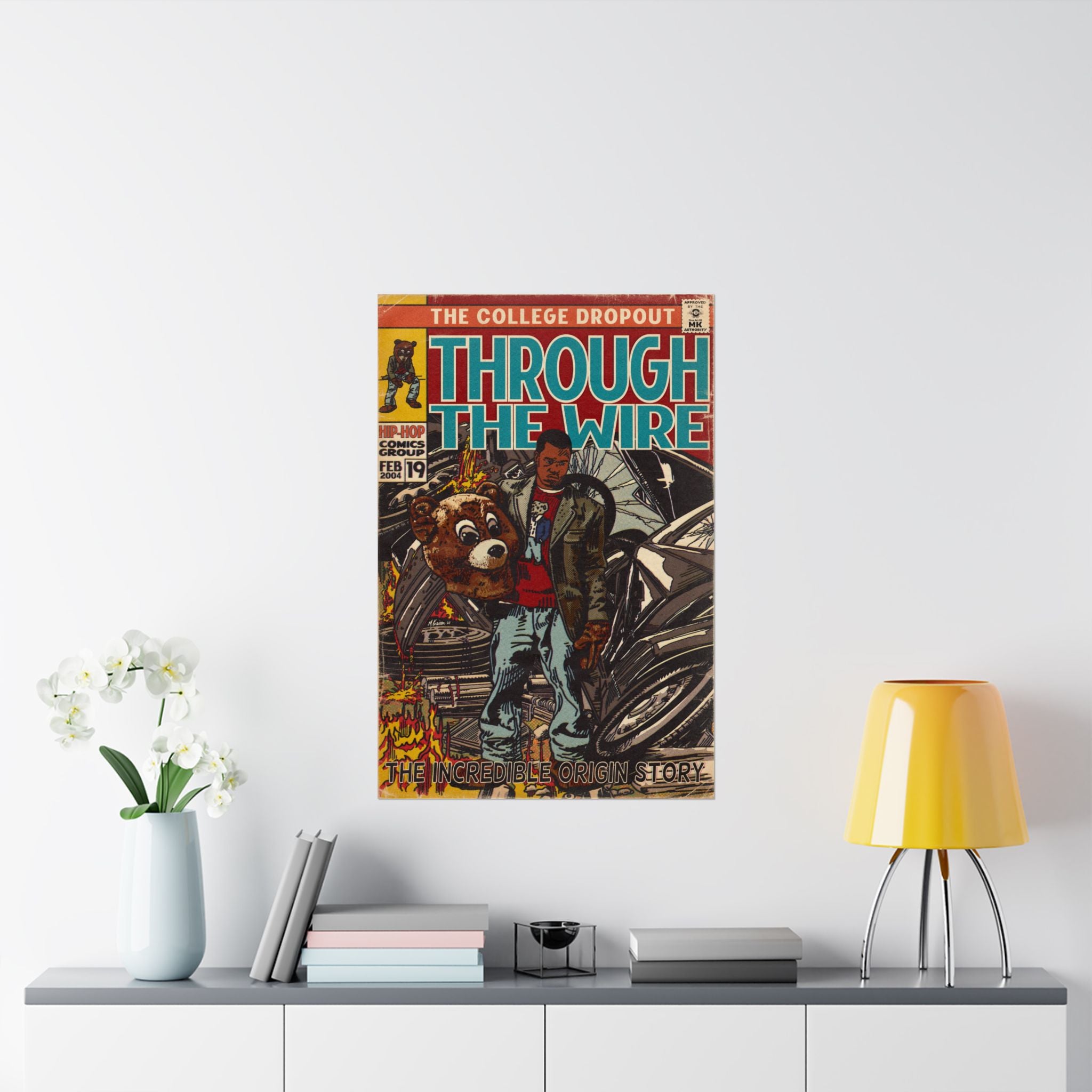 Through The Wire - Matte Vertical Posters