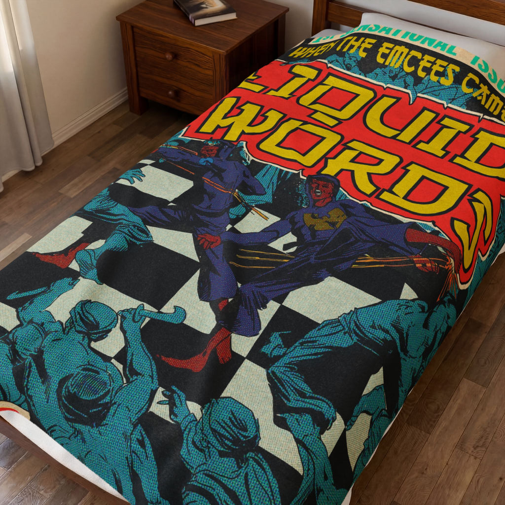 Liquid Swords - Velveteen Plush Blanket
