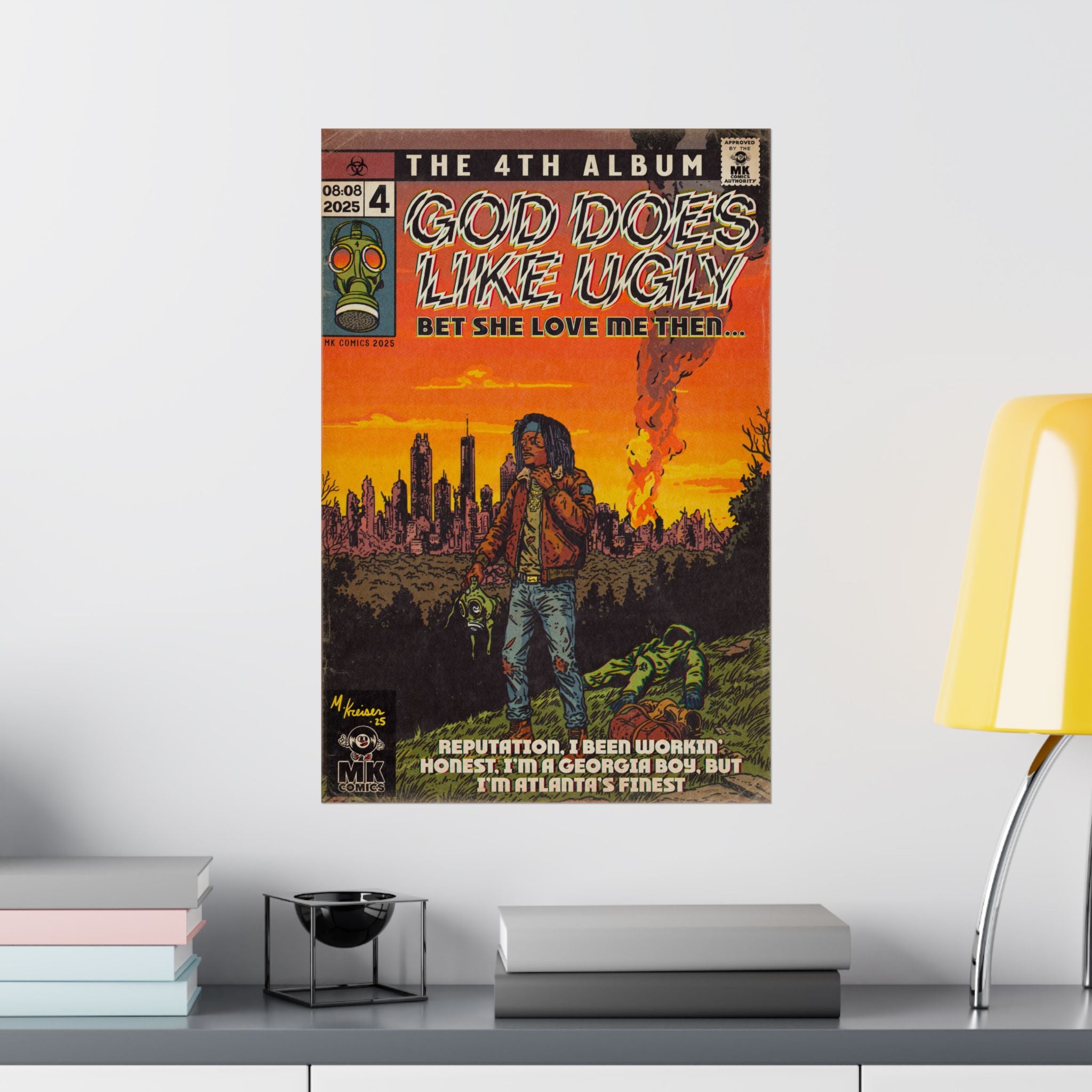 God Does Like Ugly - Matte Vertical Posters