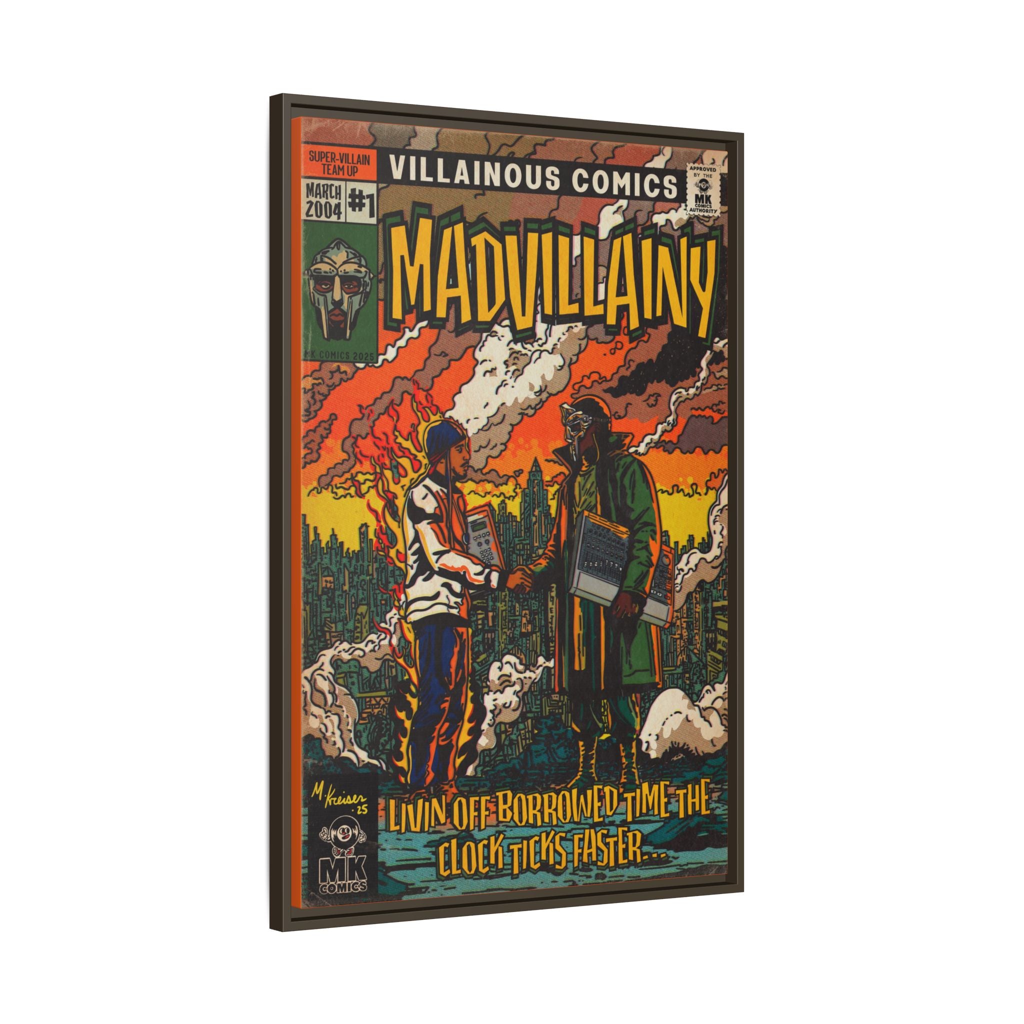 Madvillainy - Matte Canvas, Framed (Multi-color)