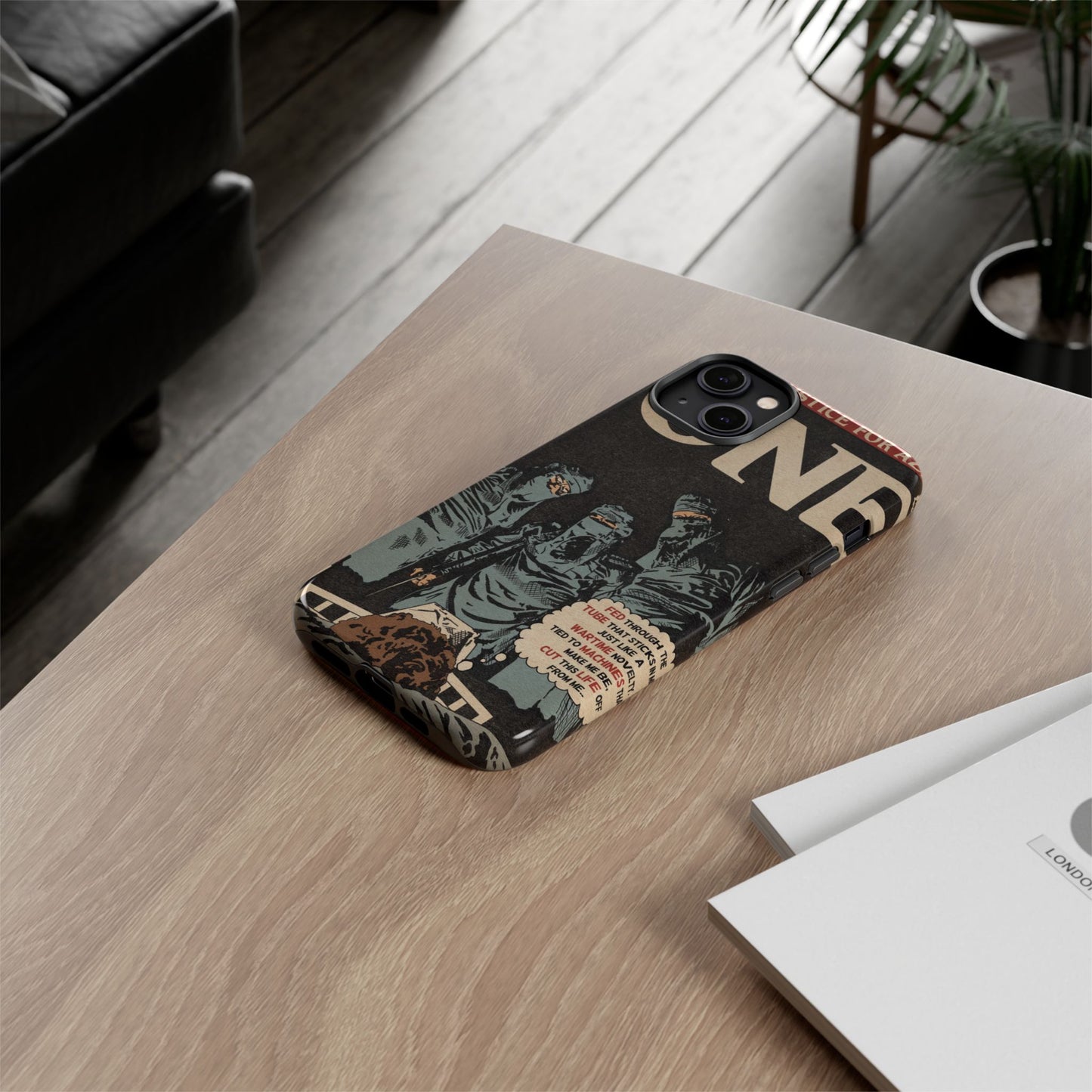 Metallica- One - Johnny Got His Gun Comic Book Art - Tough Phone Cases