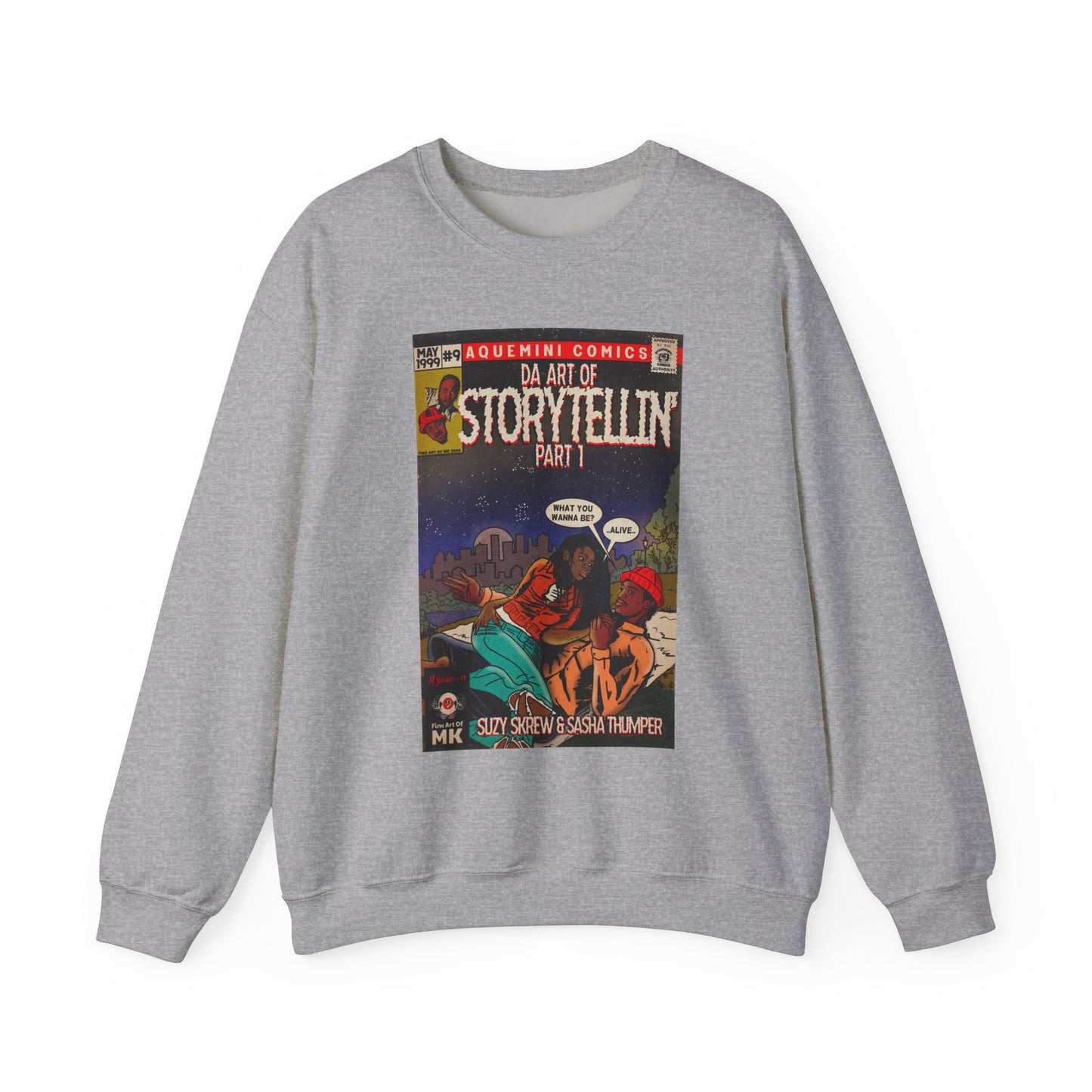 Da Art of Storytellin’ Part 1 - Unisex Heavy Blend™ Crewneck Sweatshirt