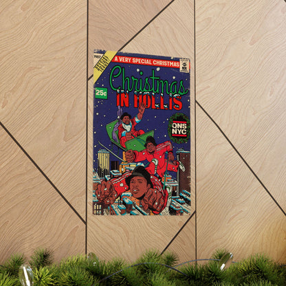 Christmas in Hollis - Matte Vertical Posters