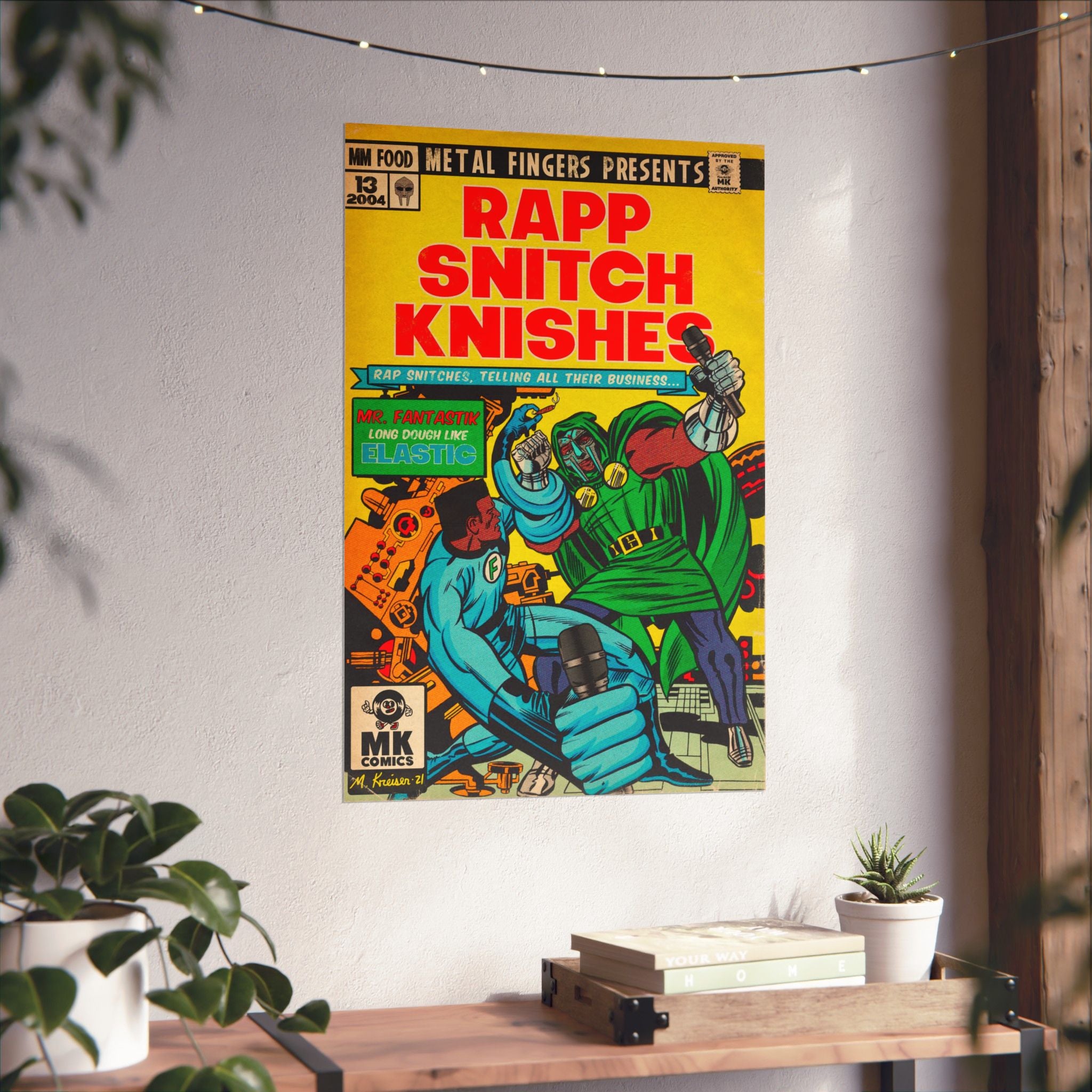 Rapp Snitch Knishes - Vertical Matte Poster