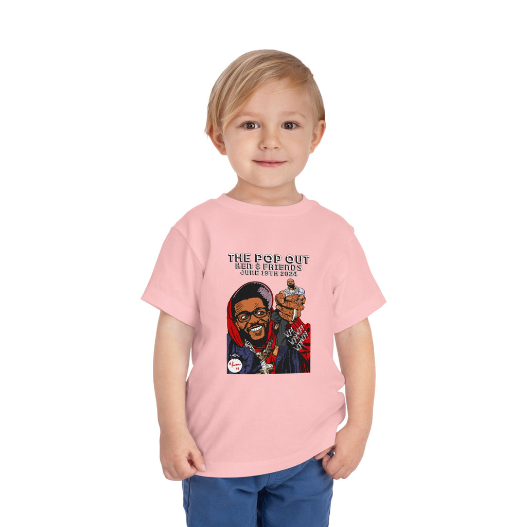 The Pop Out - Toddler Short Sleeve Tee