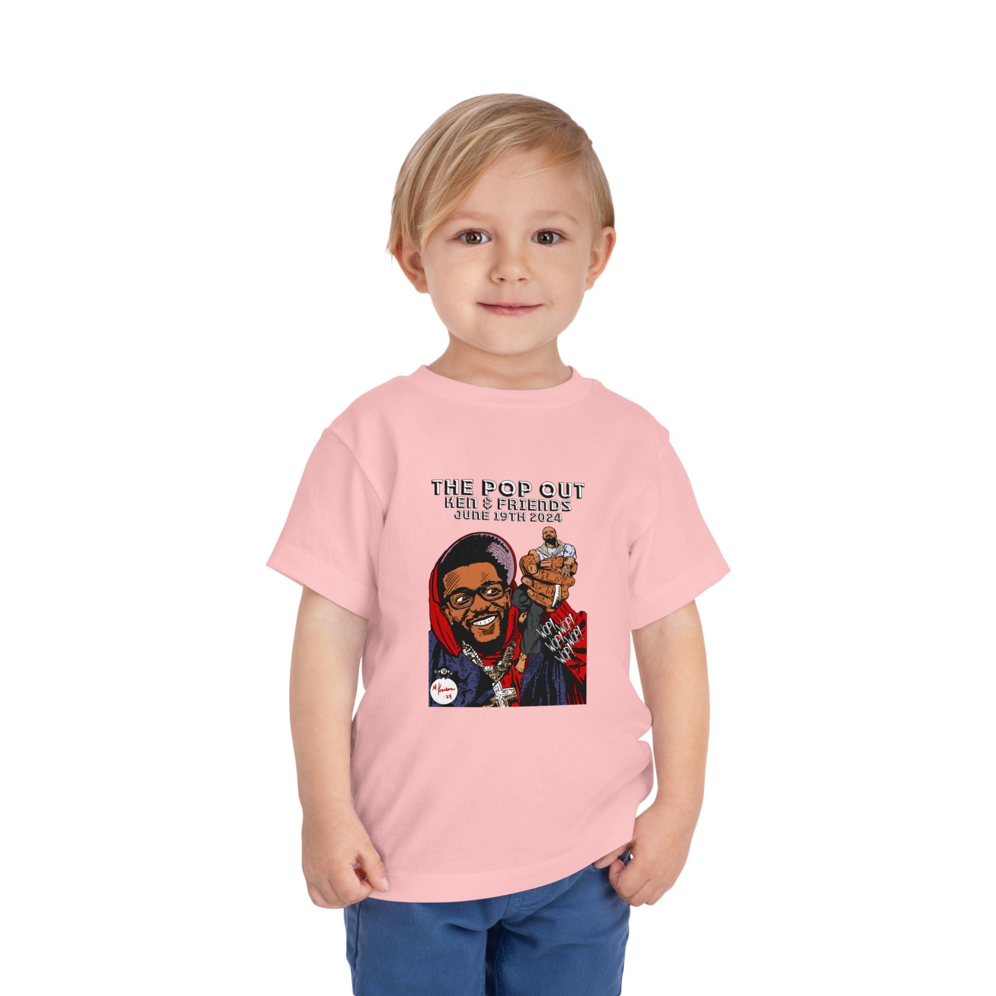 The Pop Out - Toddler Short Sleeve Tee