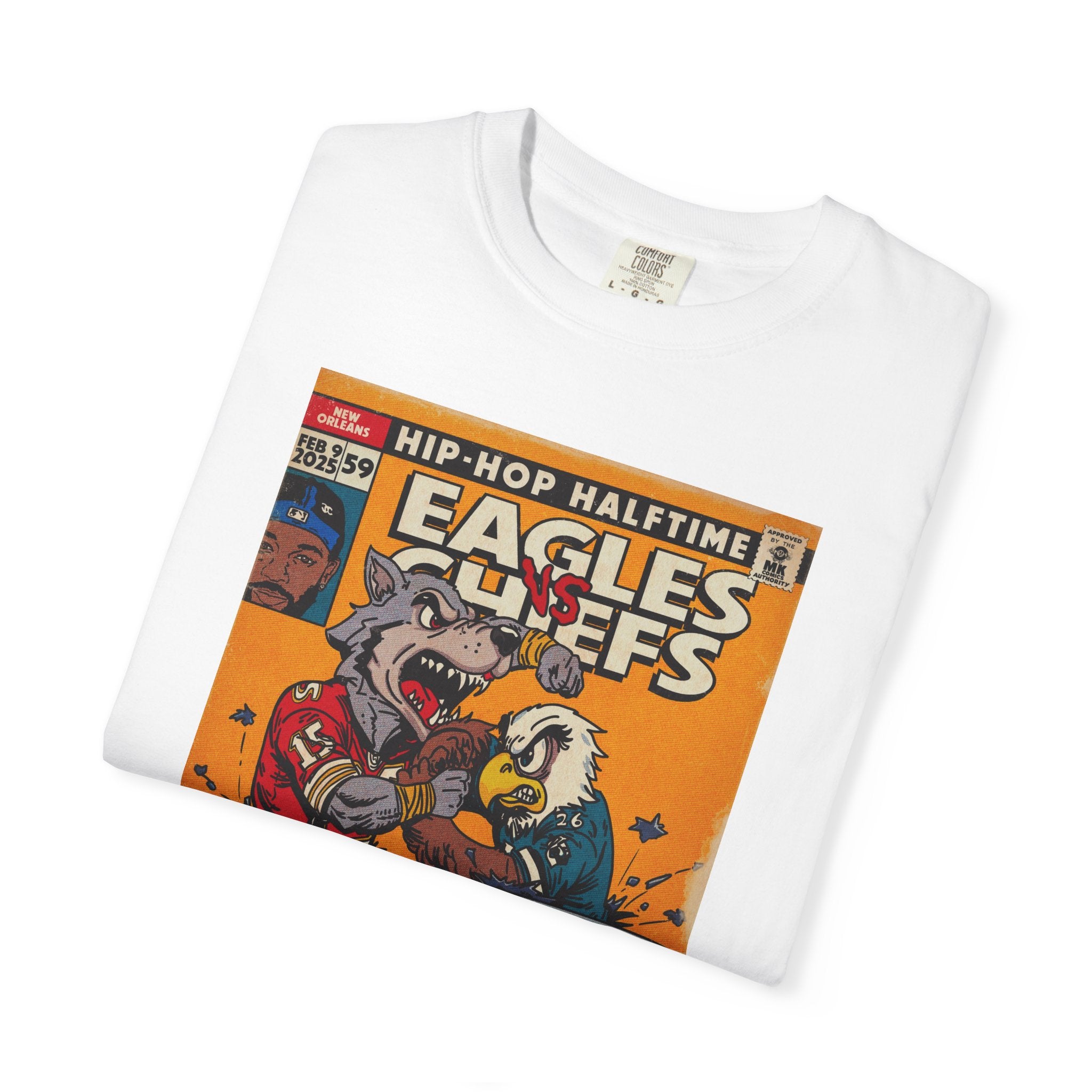 2025 Halftime - Eagles vs Chiefs -  Unisex Comfort Colors T-shirt