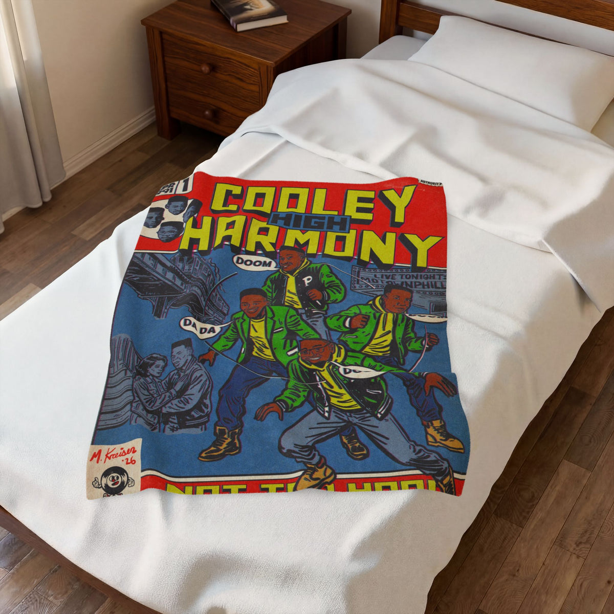 Cooleyhighharmony - Velveteen Plush Blanket