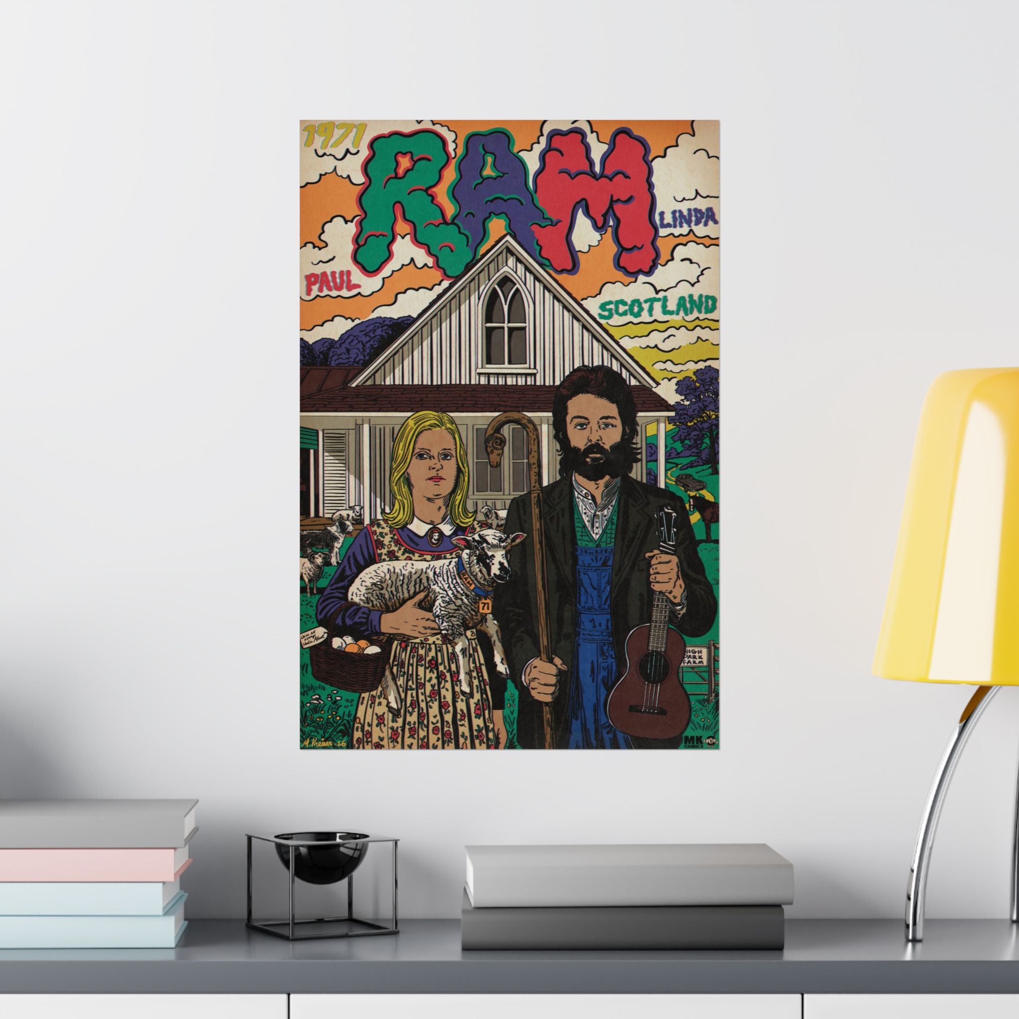 Ram - Matte Vertical Posters