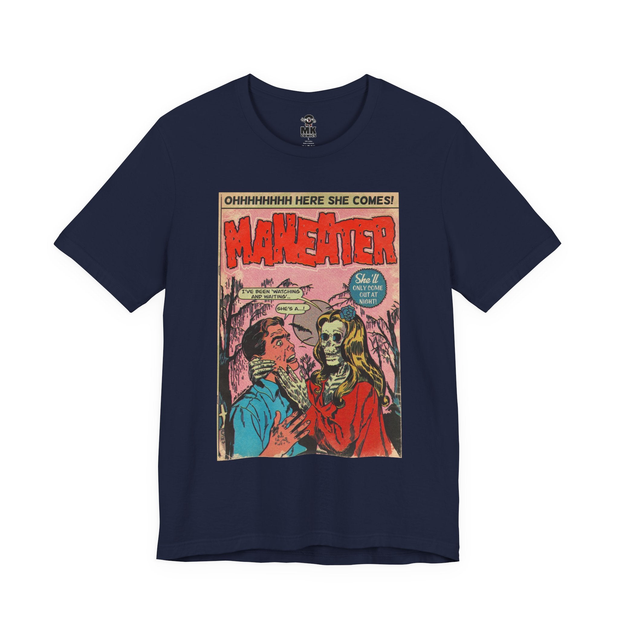 Maneater - Unisex Jersey Short Sleeve Tee
