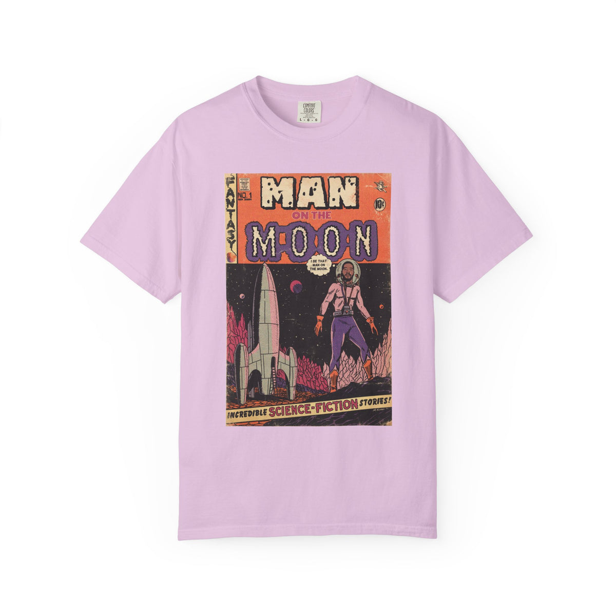Man on the Moon - Unisex Comfort Colors T-shirt