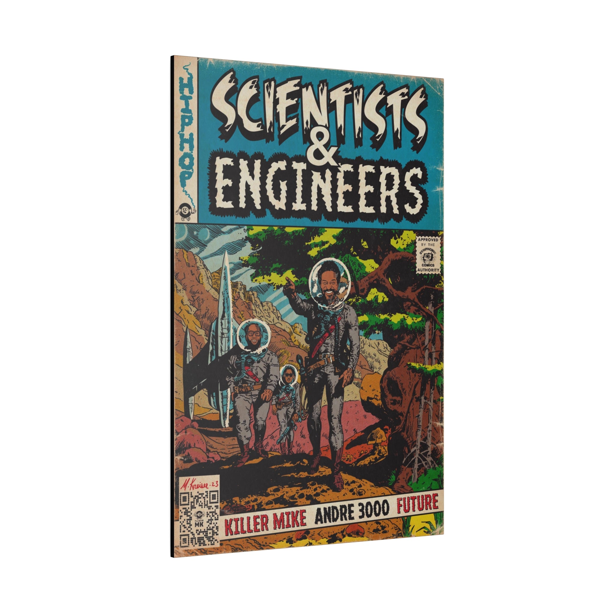 Scientists & Engineers - Matte Canvas, Stretched, 0.75"