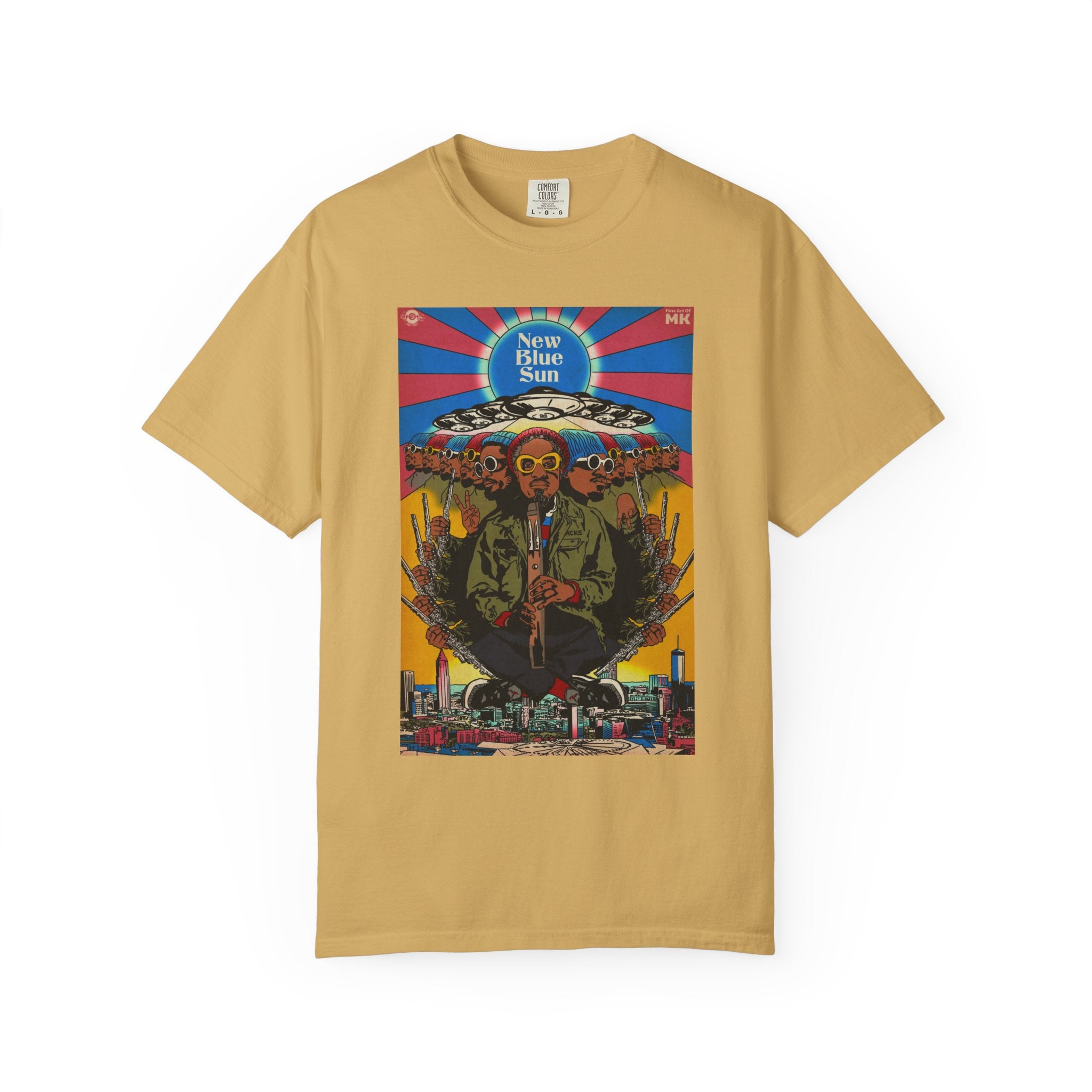New Blue Sun - Unisex Comfort Colors T-shirt