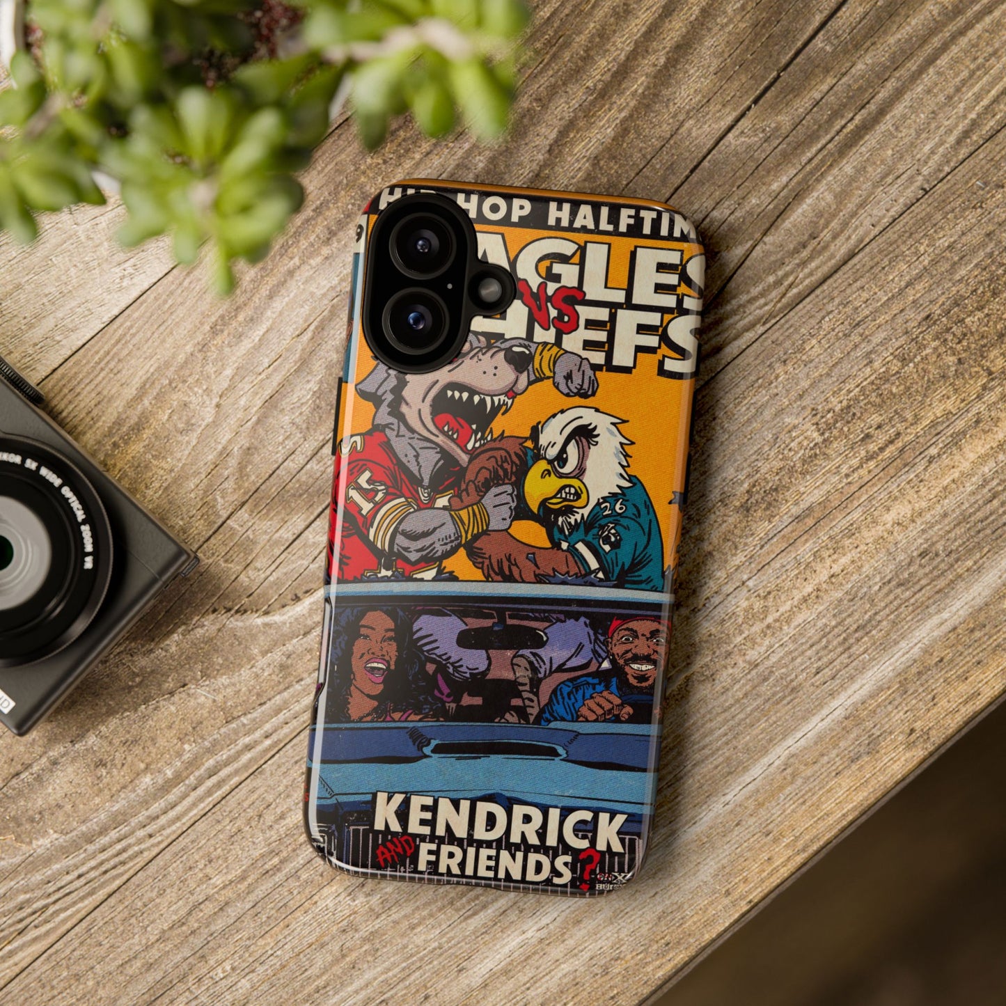 Kendrick & SZA - 2025 Halftime - Eagles vs Chiefs - Tough Phone Cases