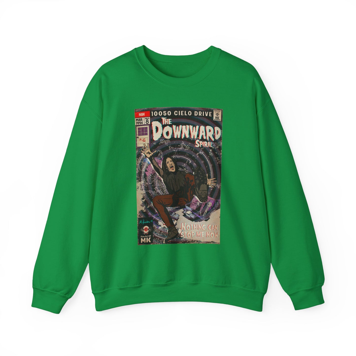 NIN - The Downward Spiral - Unisex Heavy Blend™ Crewneck Sweatshirt