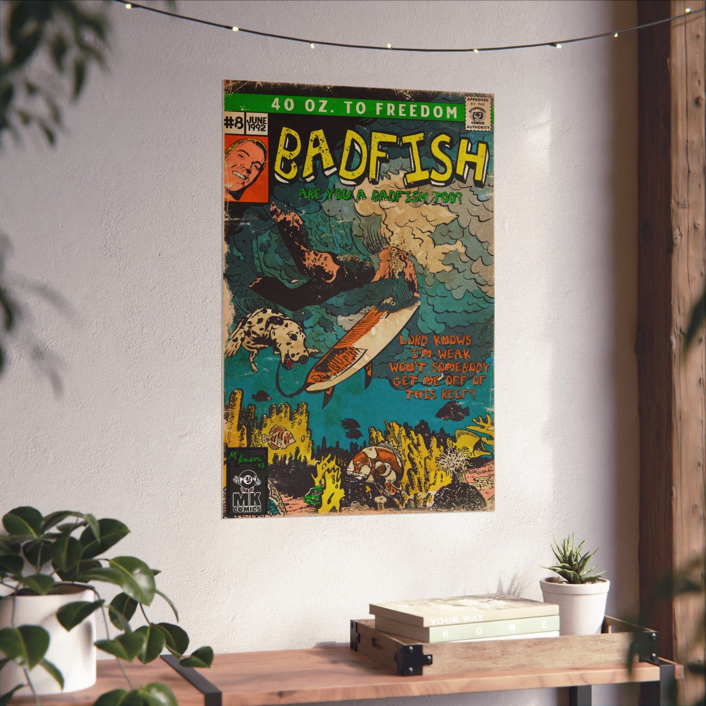 Badfish - Vertical Matte Poster