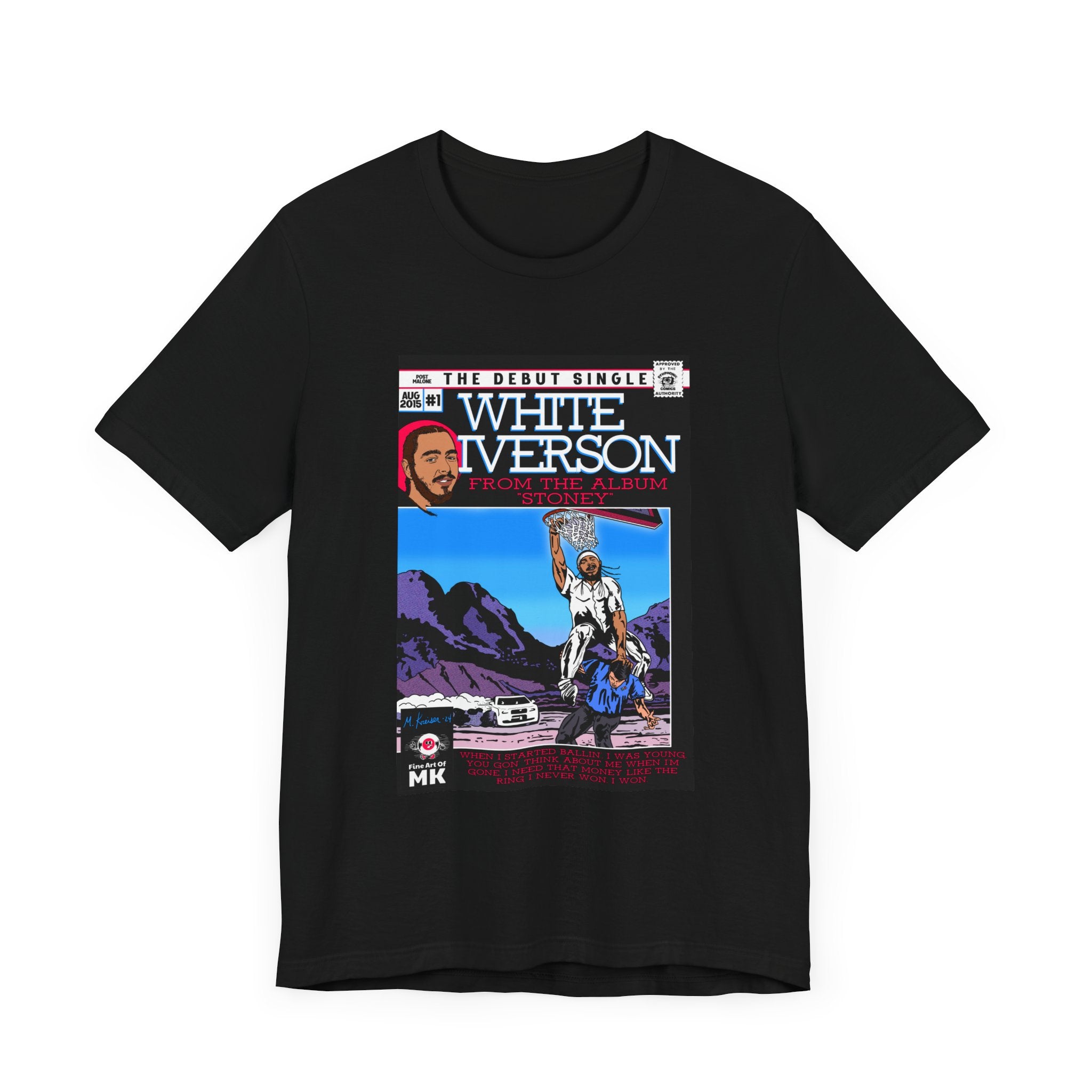 White Iverson -  Unisex Jersey Short Sleeve Tee
