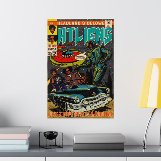 ATLiens - 2 Dope Boyz - Vertical Matte Poster