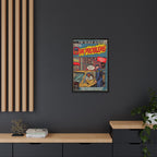99 Problems - Matte Canvas, Framed (Multi-color)